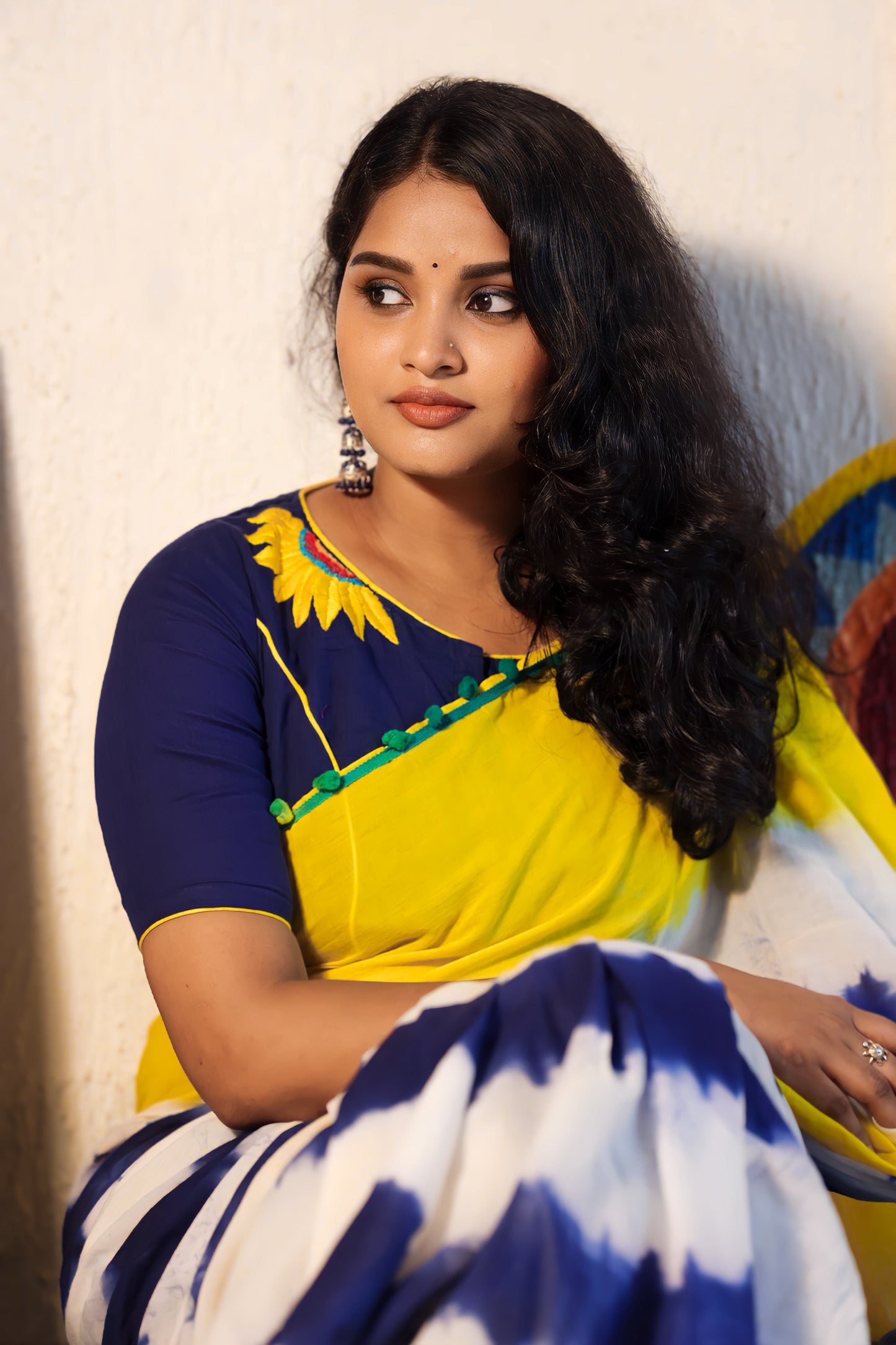 DAISY DREAM BLOUSE -Blue