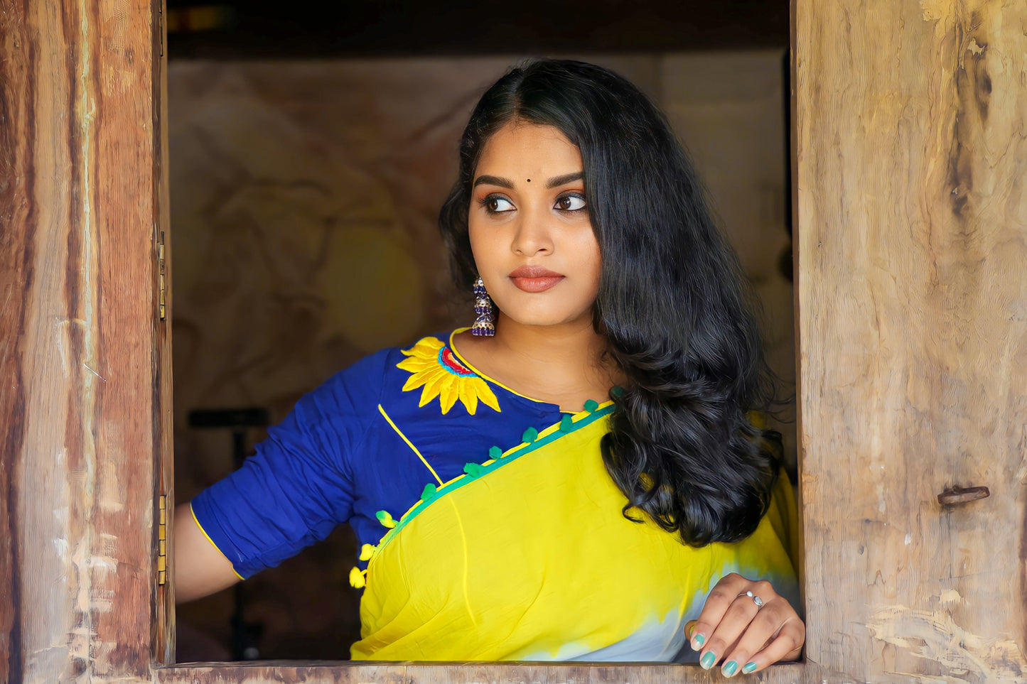 DAISY DREAM BLOUSE -Blue