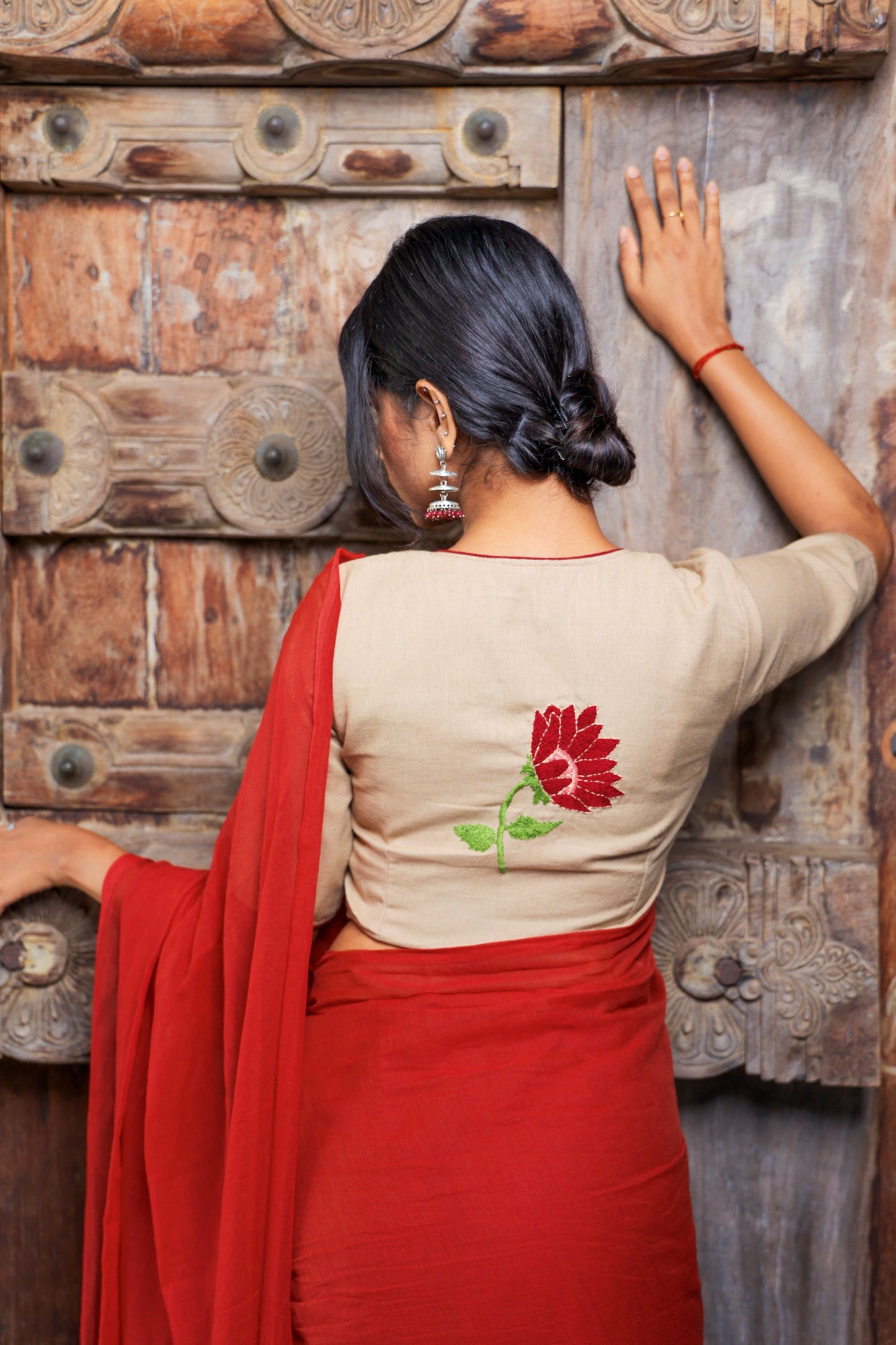 DAISY DREAM BLOUSE in Red