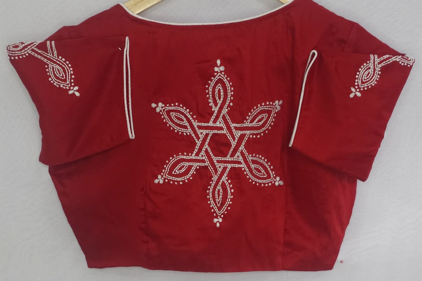 KOLAM BLOUSE - Red