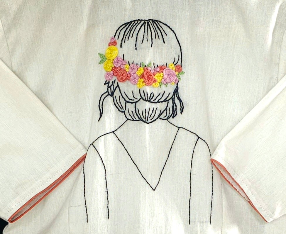 ROSETTE BLOUSE