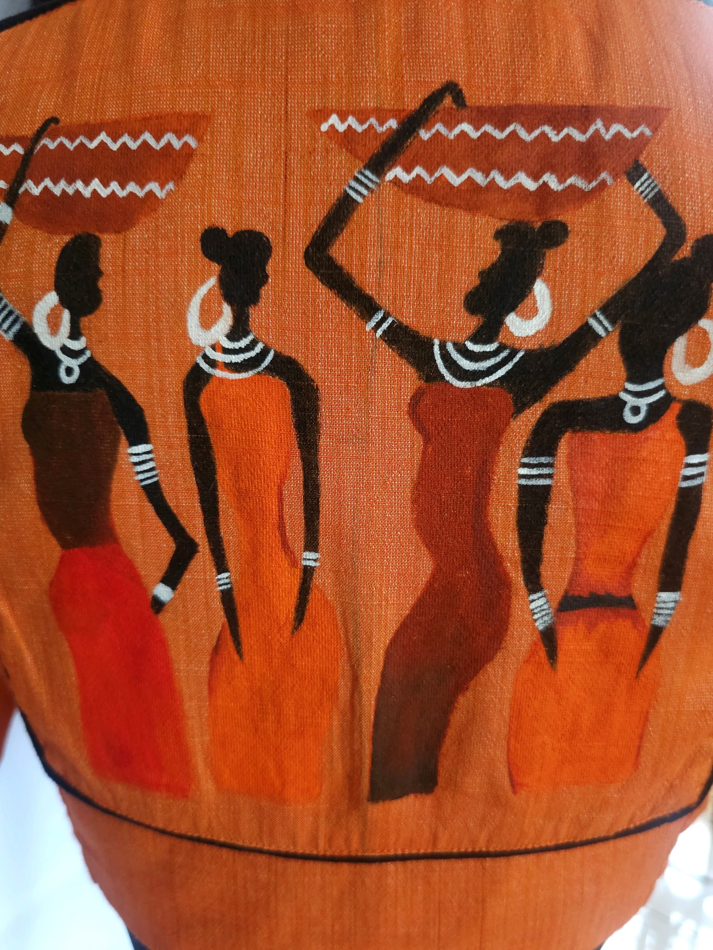 TRIBAL TINT BLOUSE