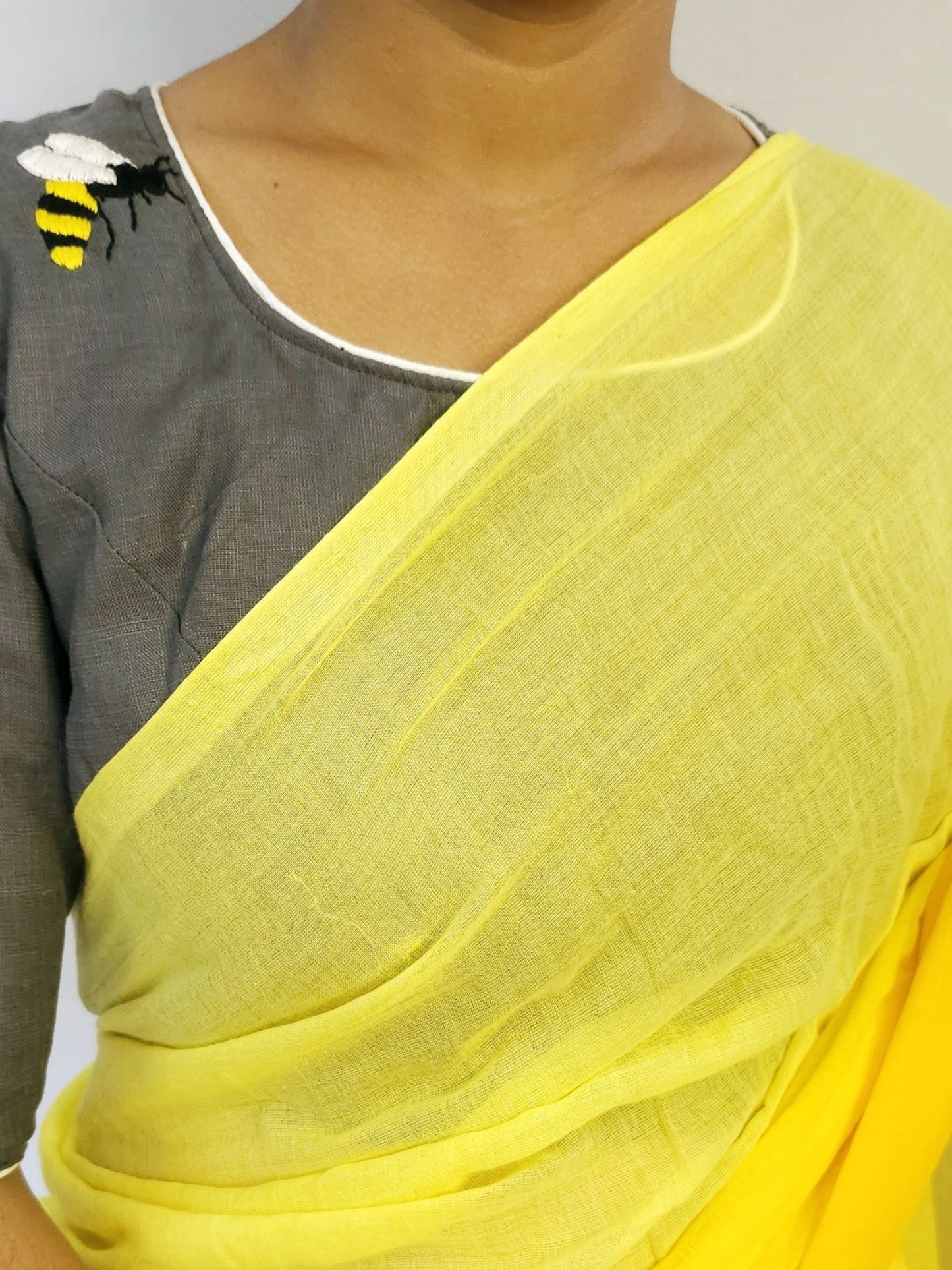 HIVE HARMONY BLOUSE - Grey