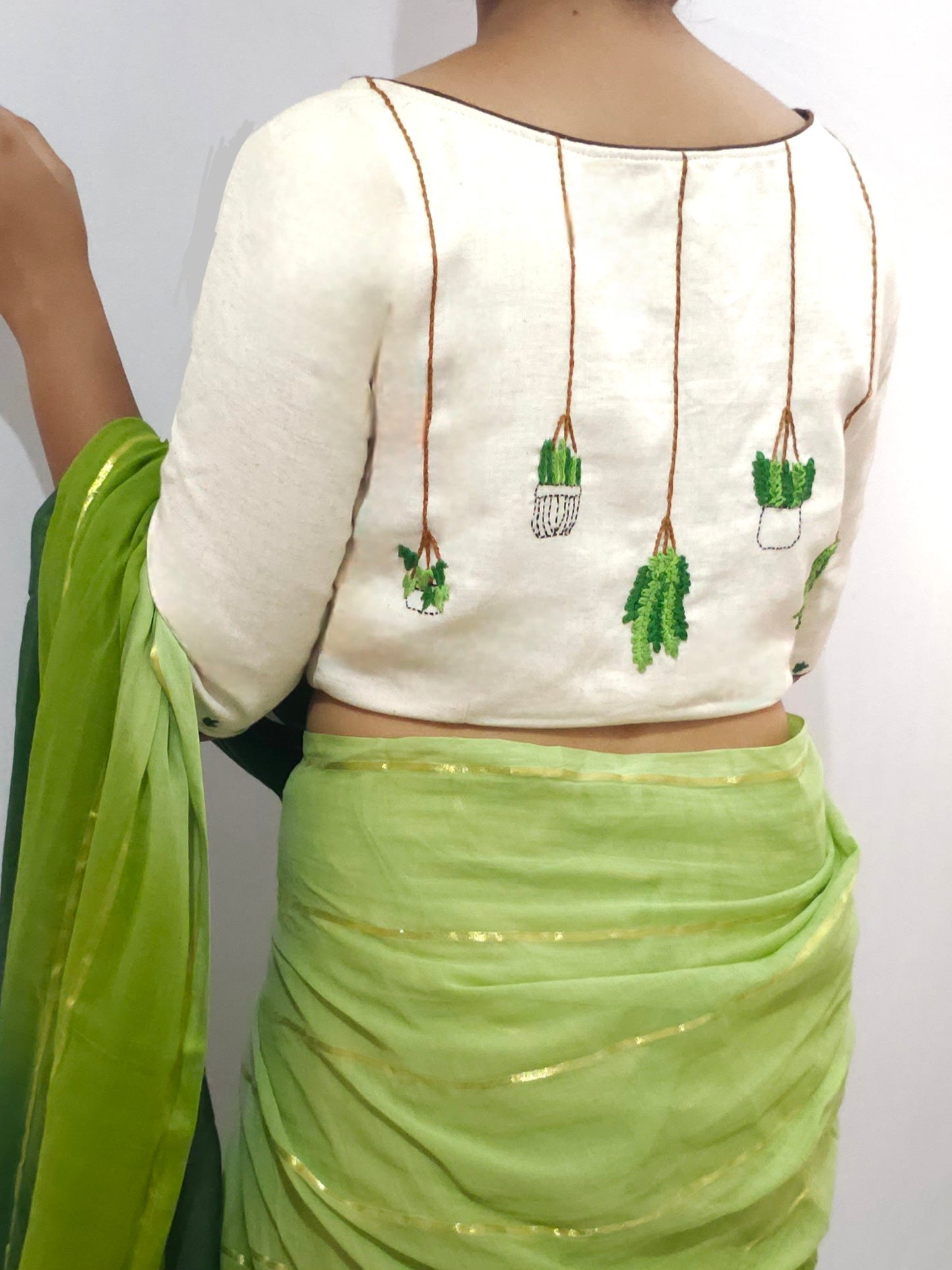 VINE VEIL BLOUSE