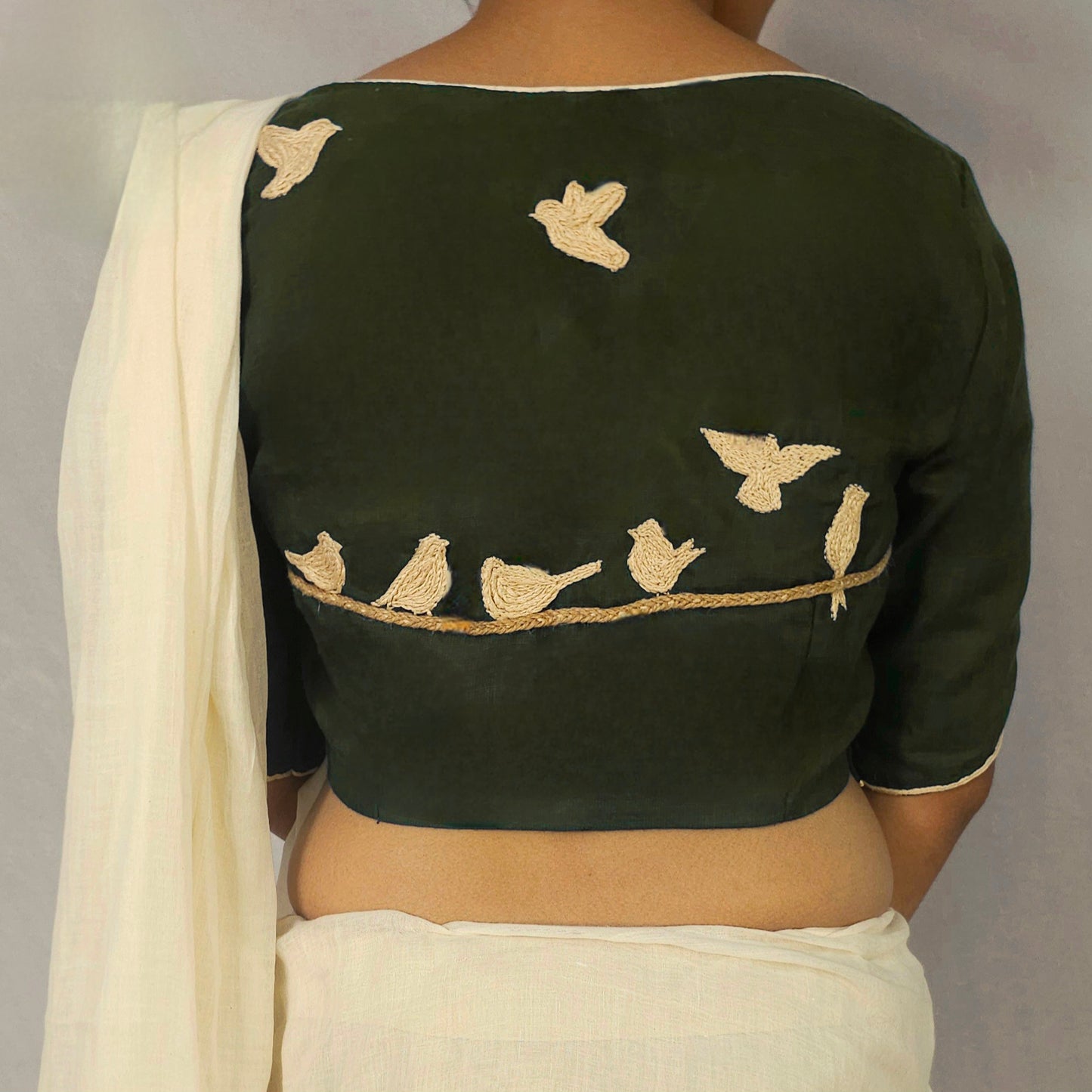 PANKHURI BLOUSE - Green