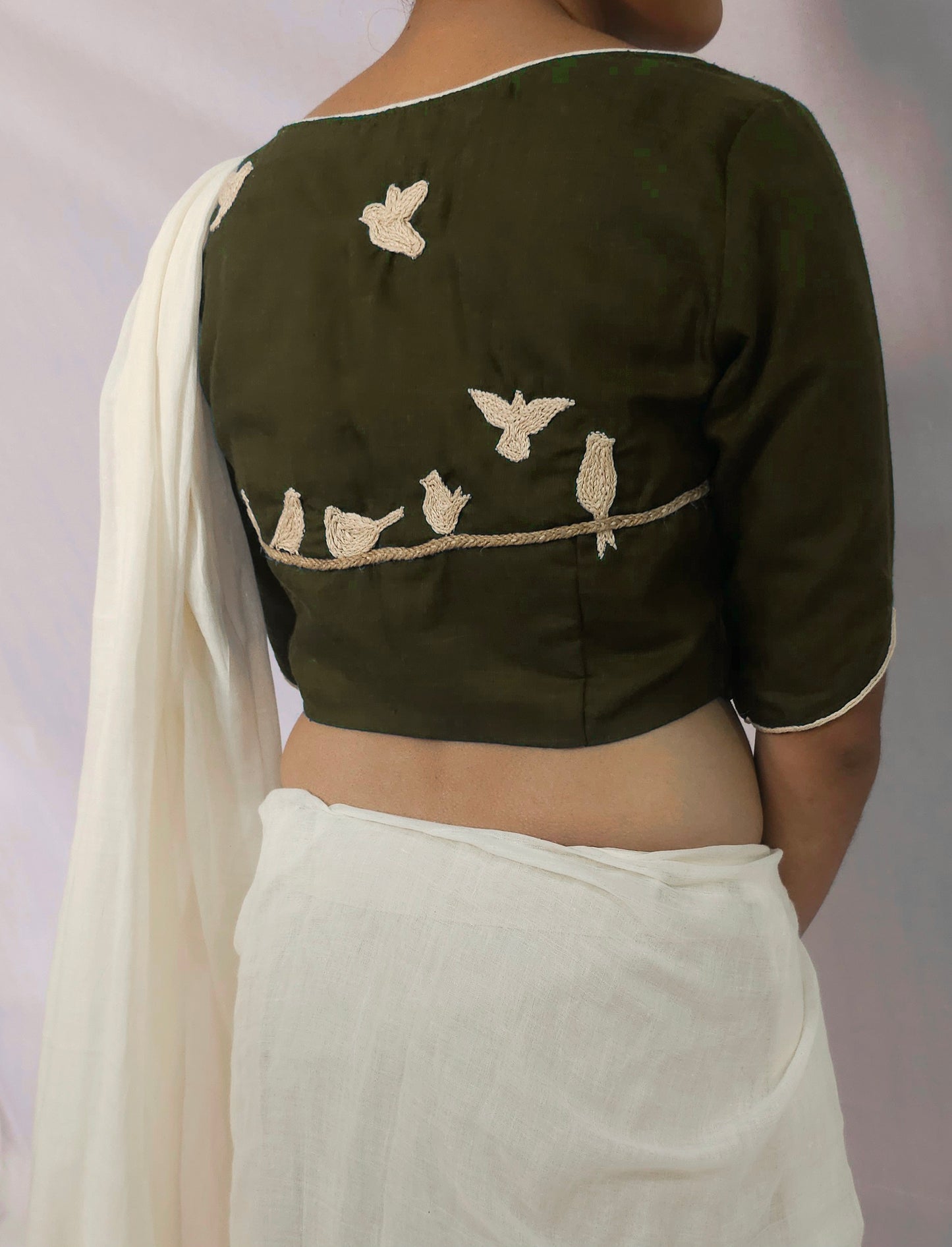 PANKHURI BLOUSE - Green