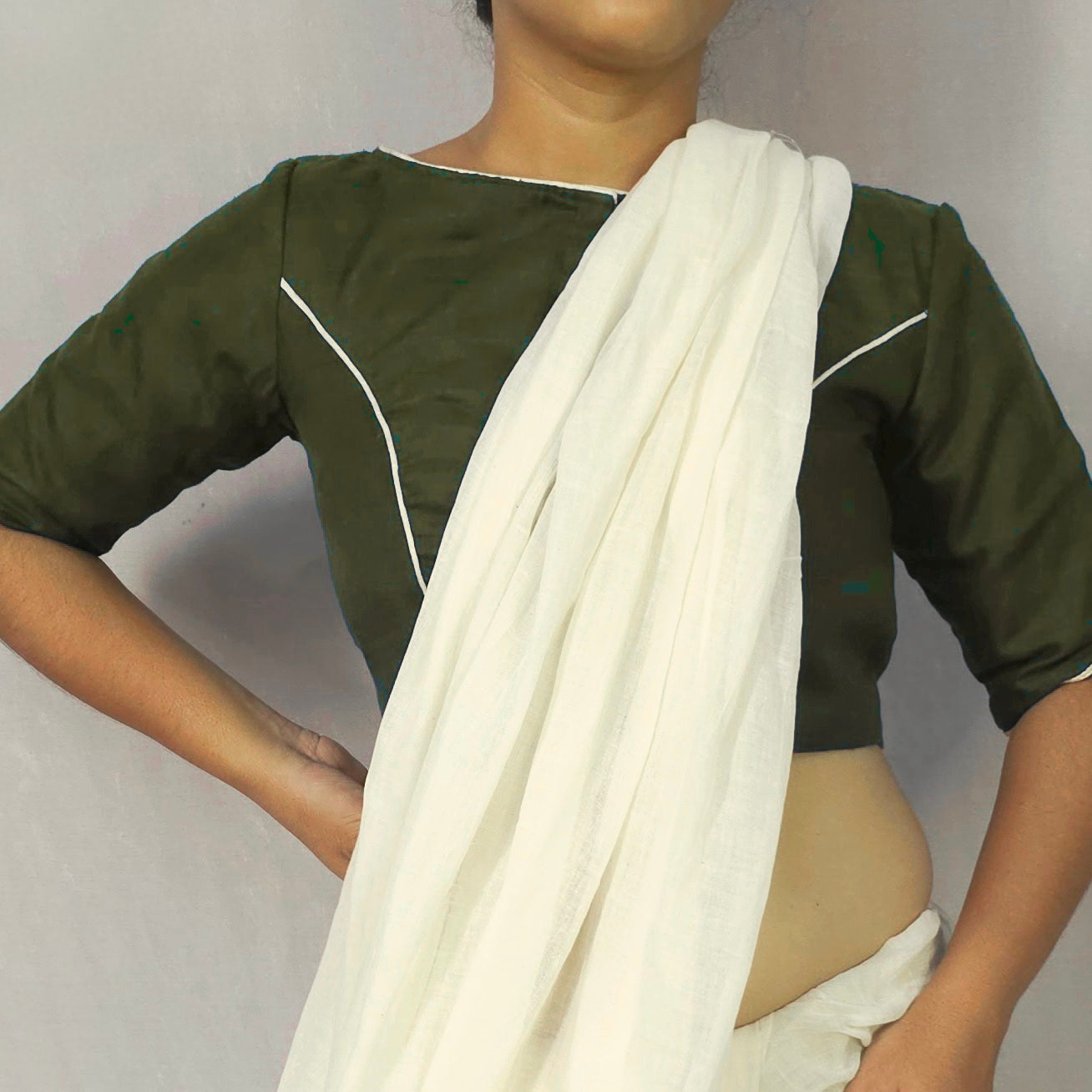 PANKHURI BLOUSE - Green