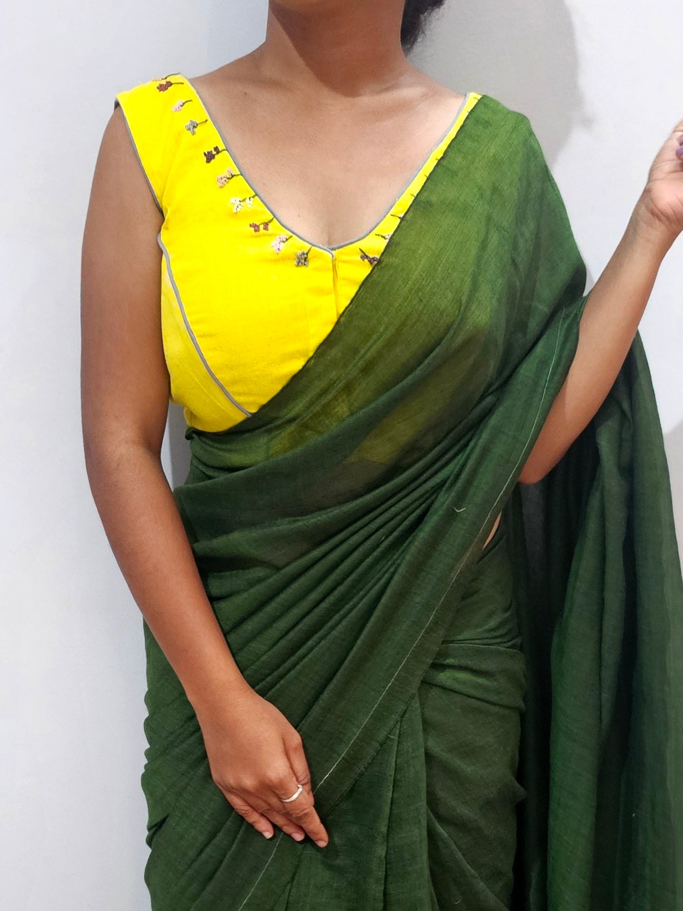 GULDASTA BLOUSE -Yellow