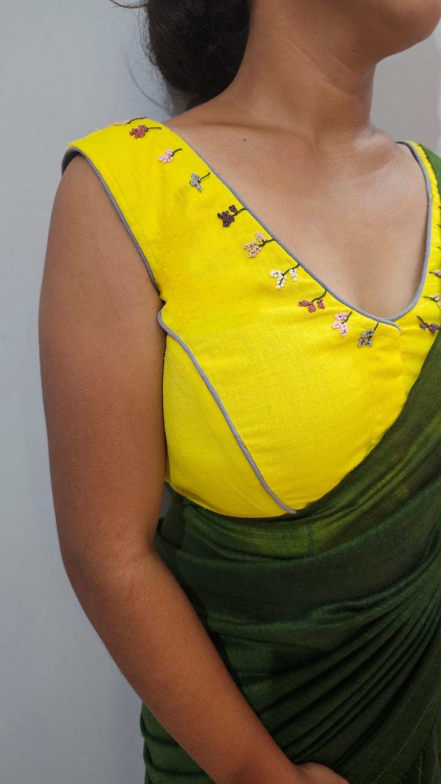 GULDASTA BLOUSE -Yellow
