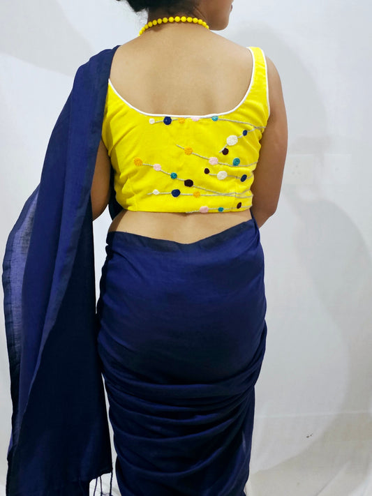 PEARL CANDY BLOUSE - Yellow