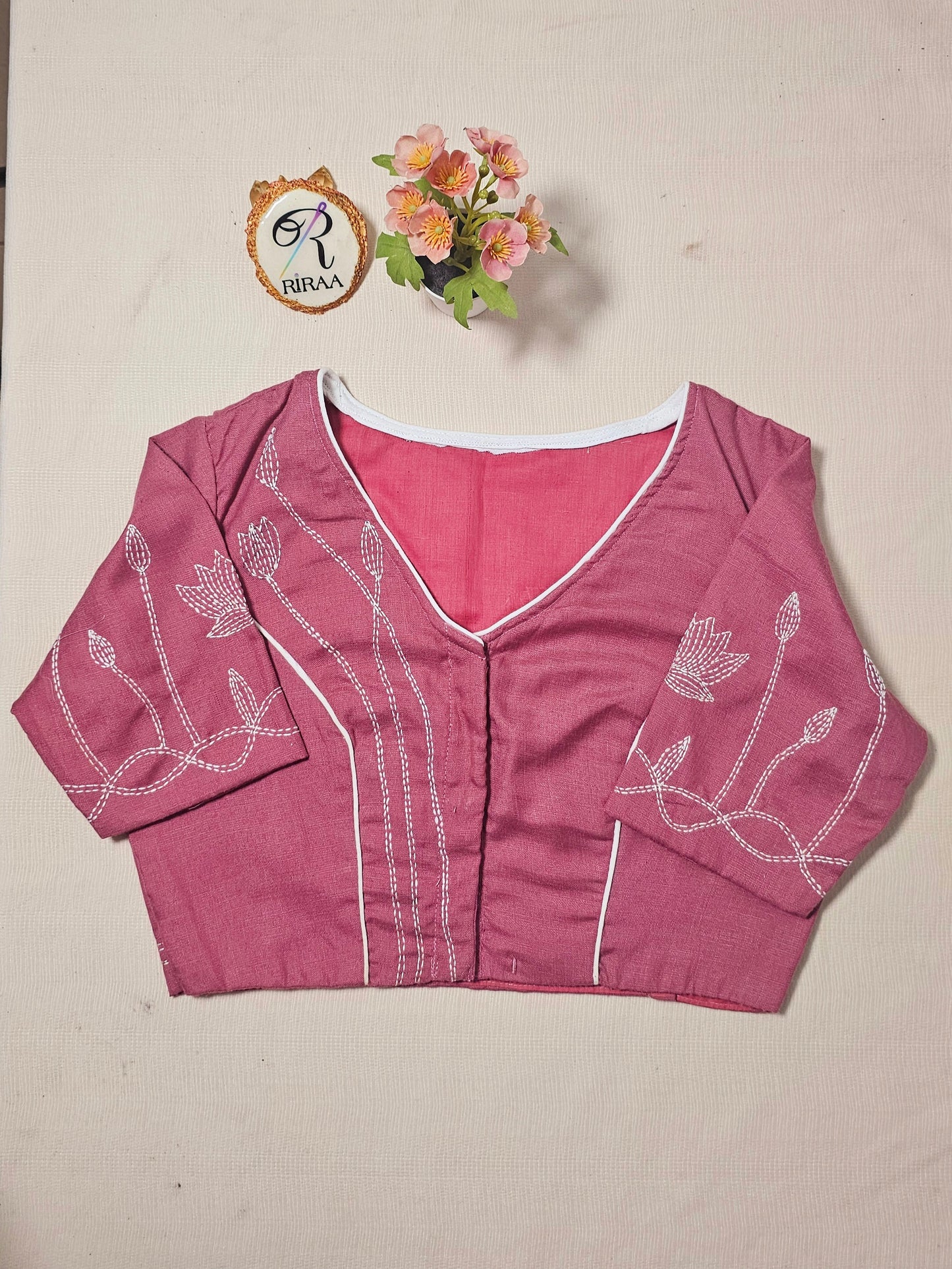 TAVARE BLOUSE - Pastel Pink
