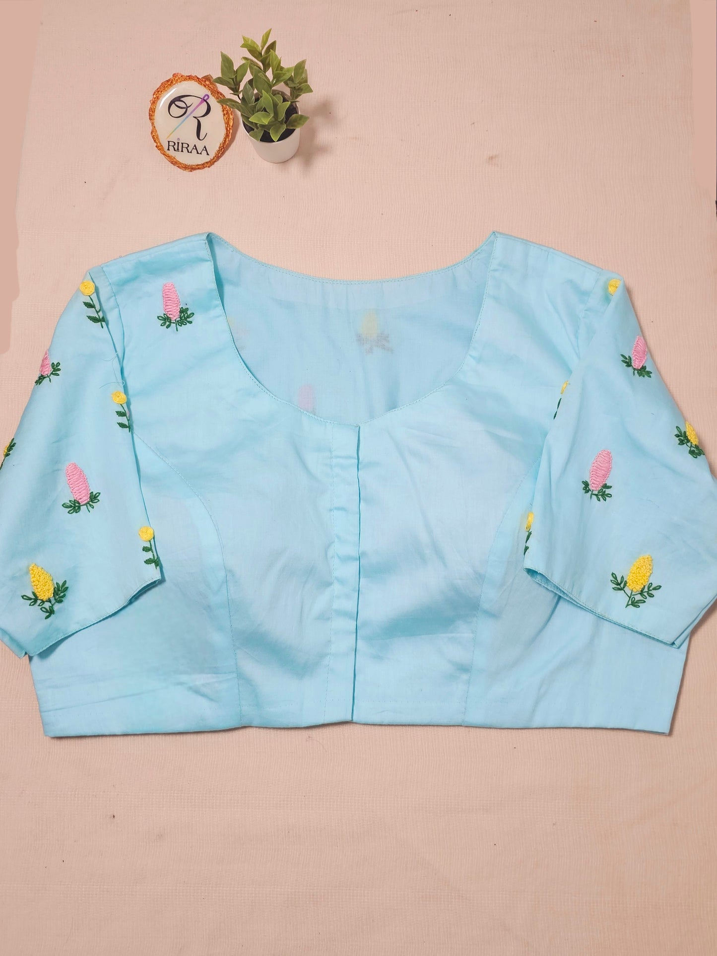 Blossom Blouse - Blue