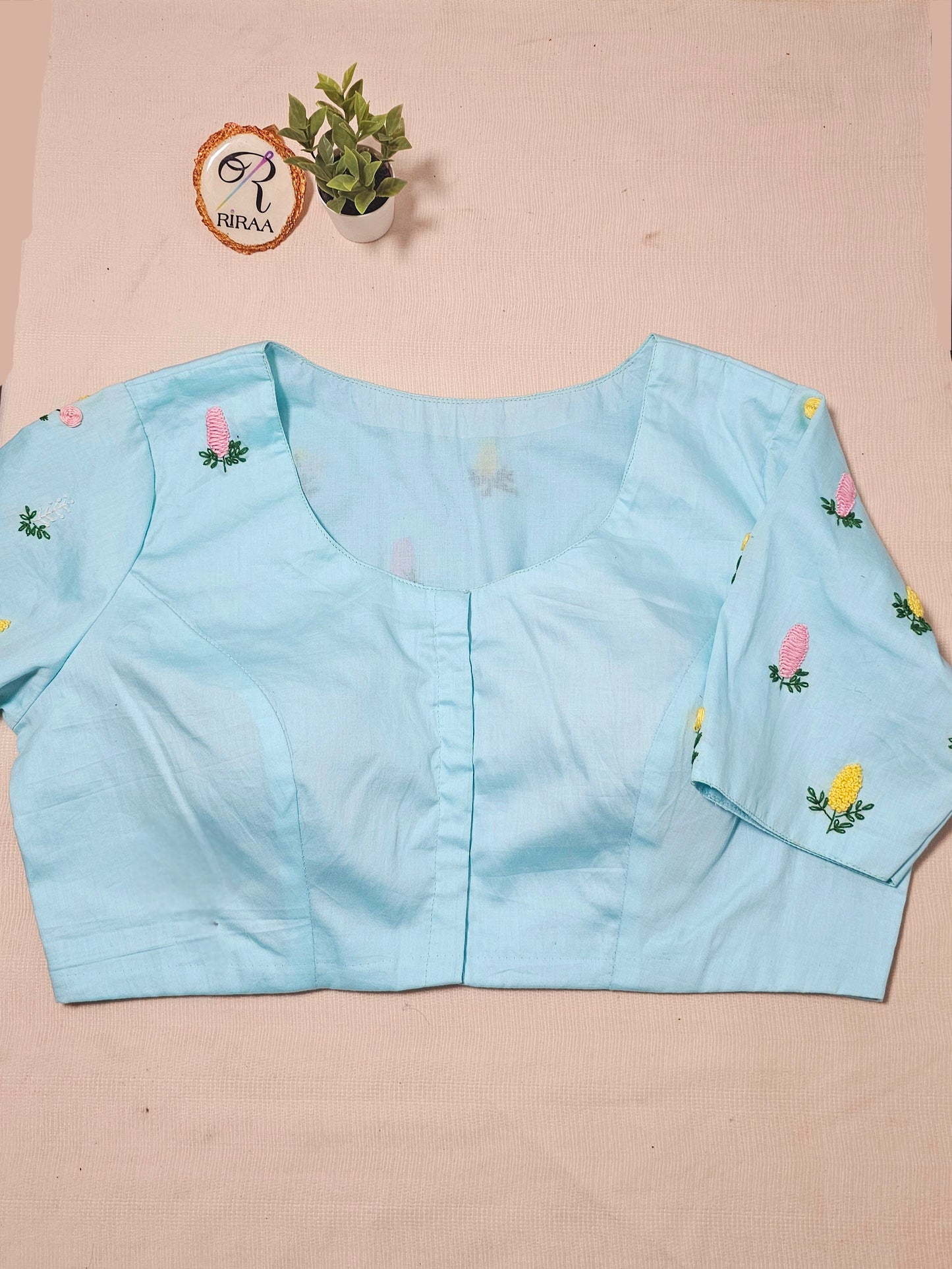 Blossom Blouse - Blue
