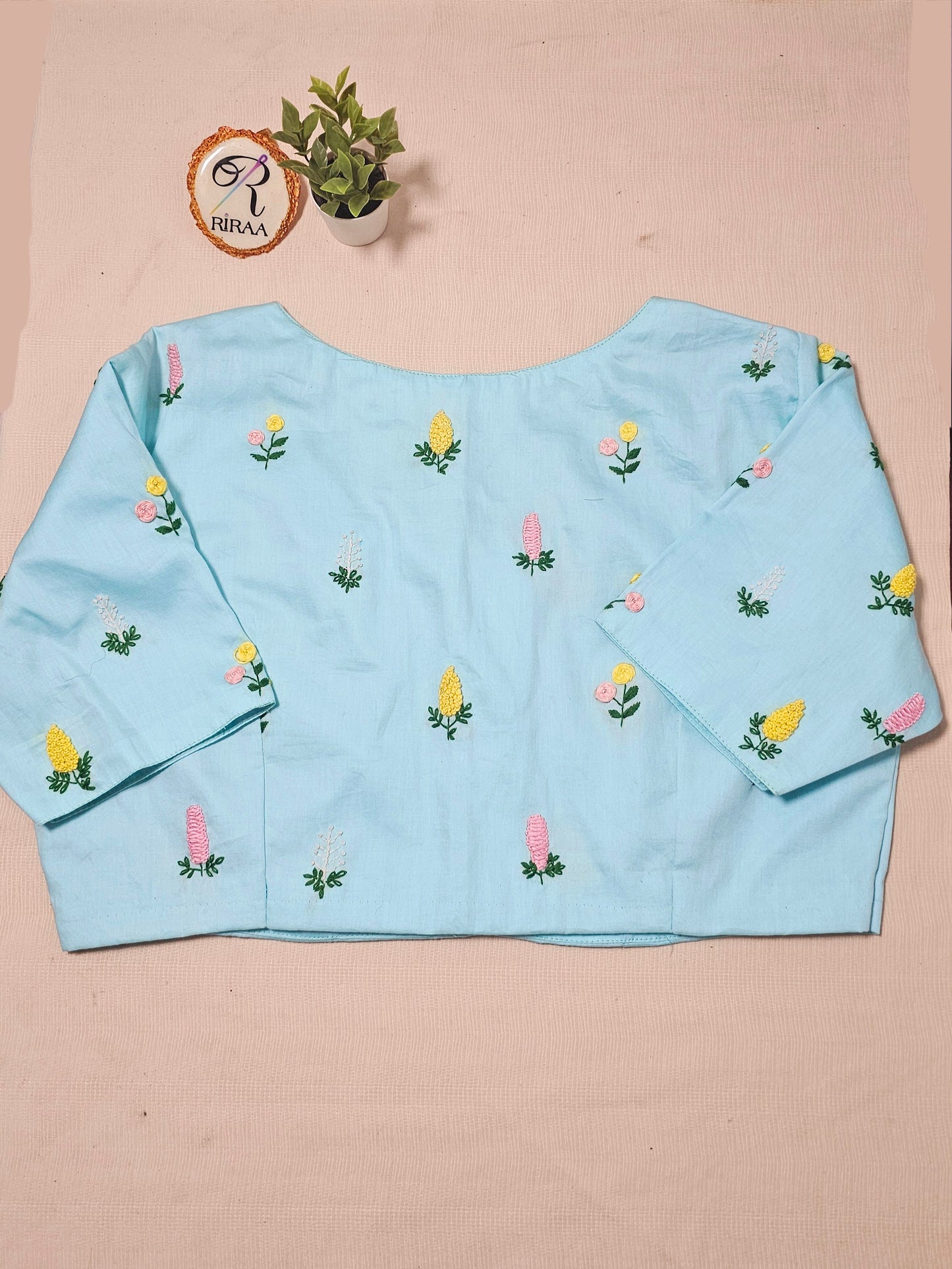 Blossom Blouse - Blue