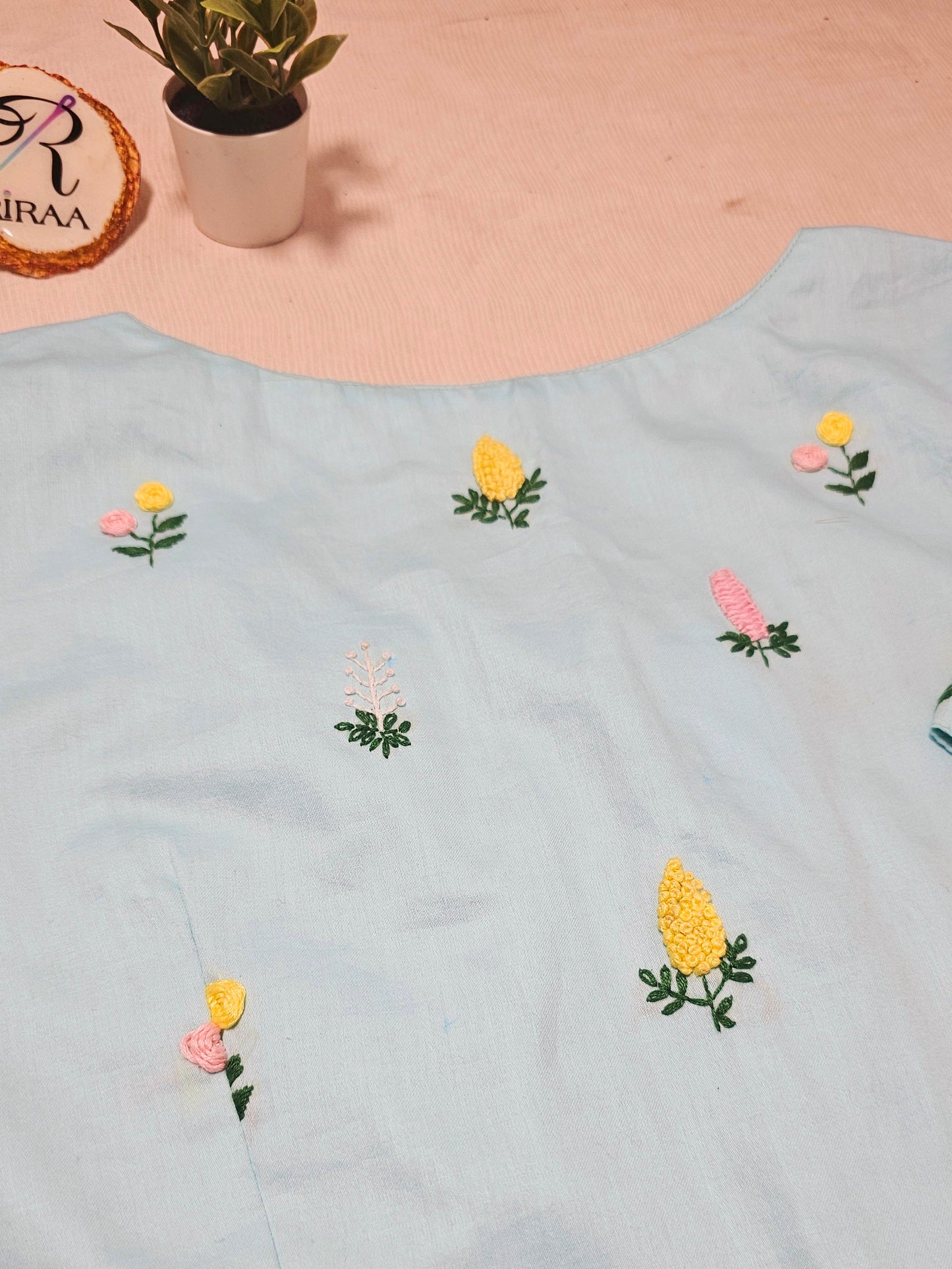 Blossom Blouse - Blue