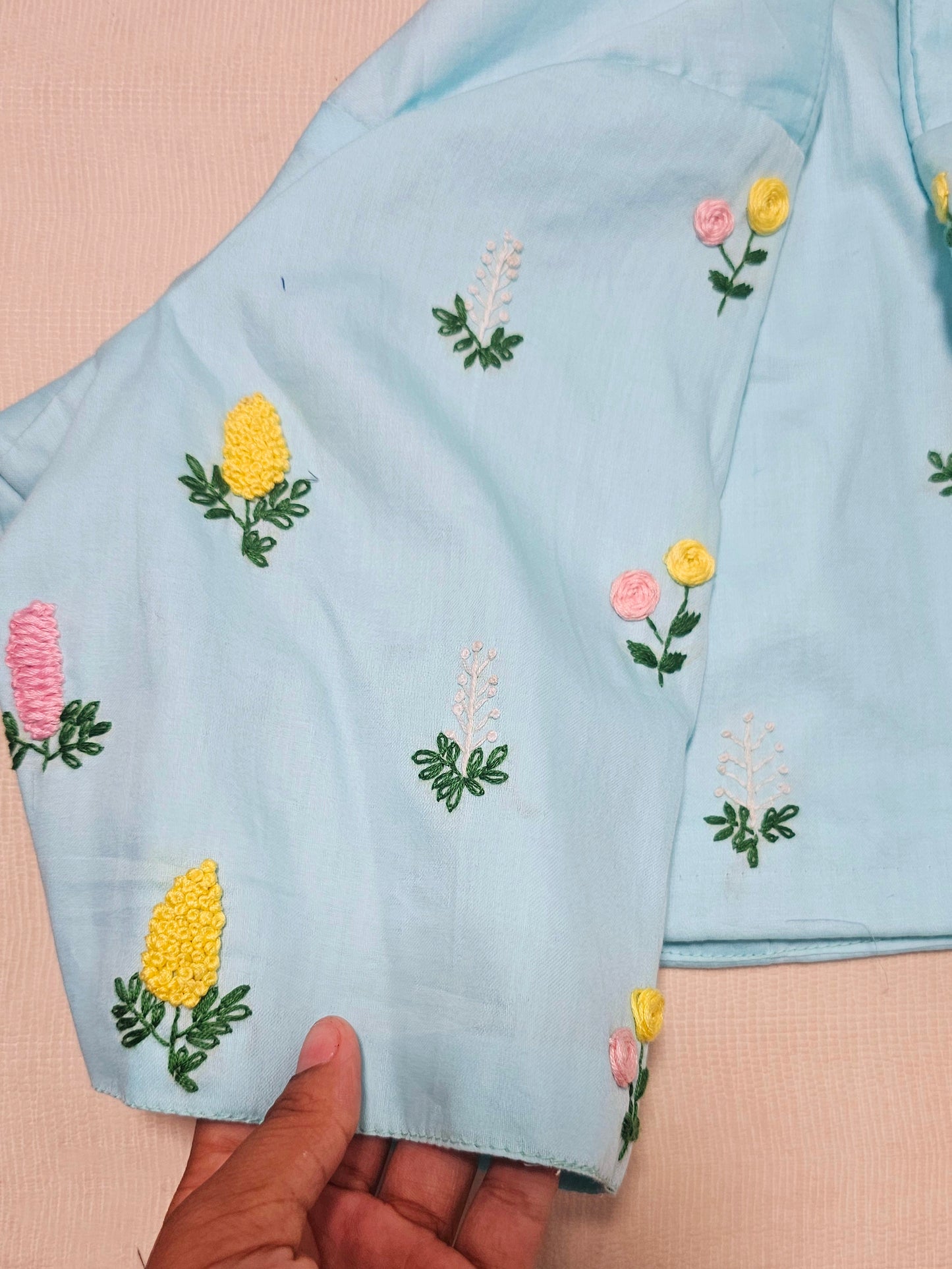 Blossom Blouse - Blue