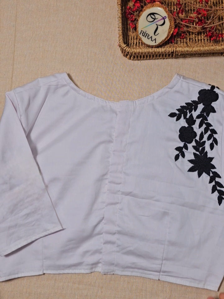 SHIRISHA BLOUSE- White
