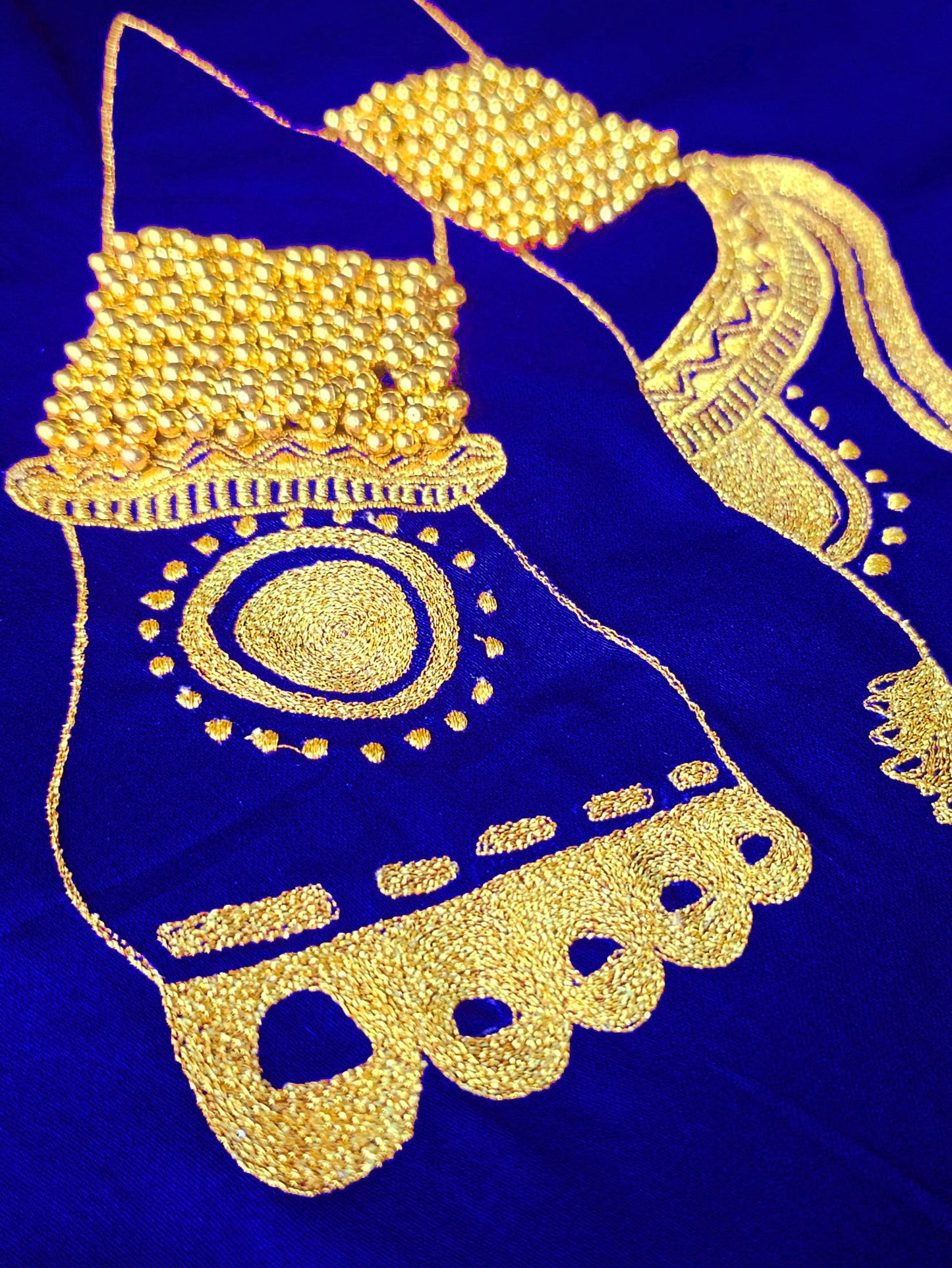 NRITYANADAM BLOUSE - Blue