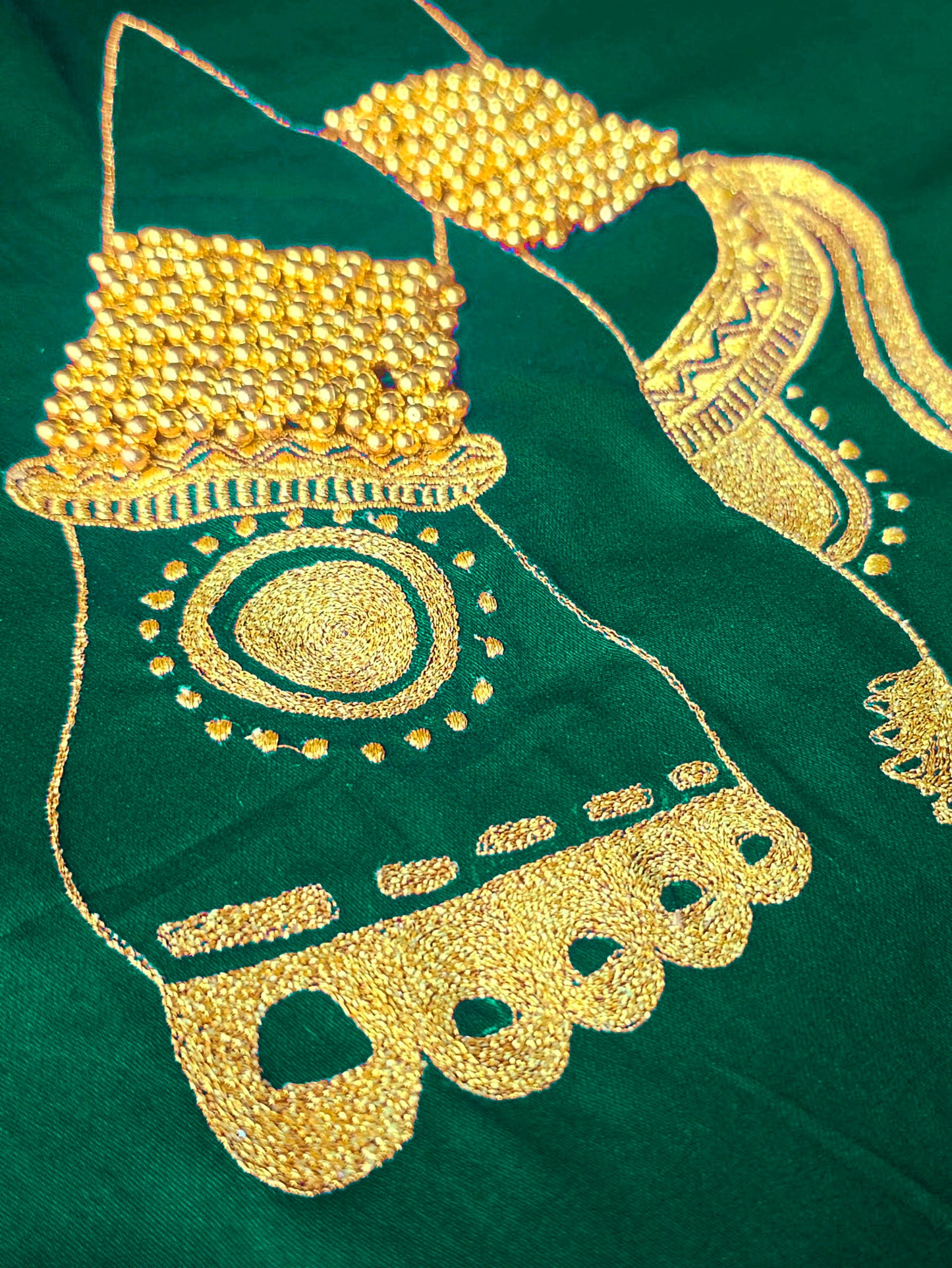 NRITYANADAM BLOUSE - Green