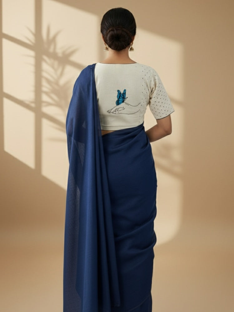 BLUE-WING BEAUTY BLOUSE