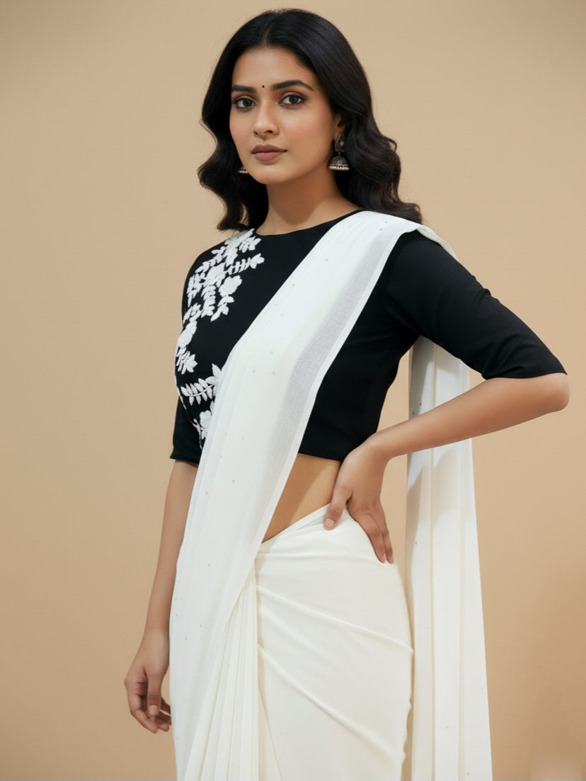 SHIRISHA BLOUSE - Black