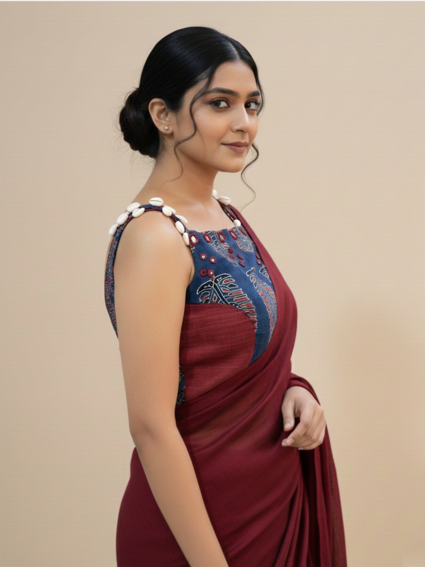 SHANKHNILA BLOUSE