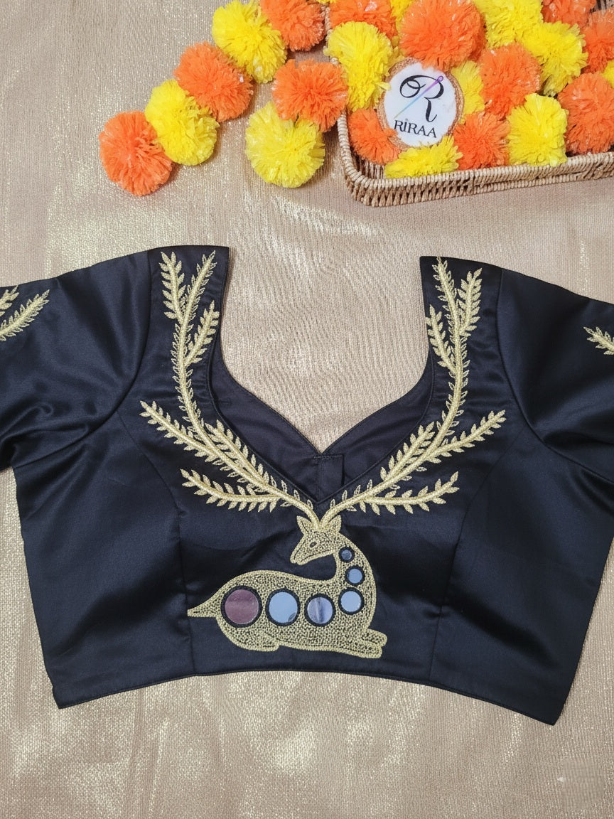 HARINI BLOUSE - Black