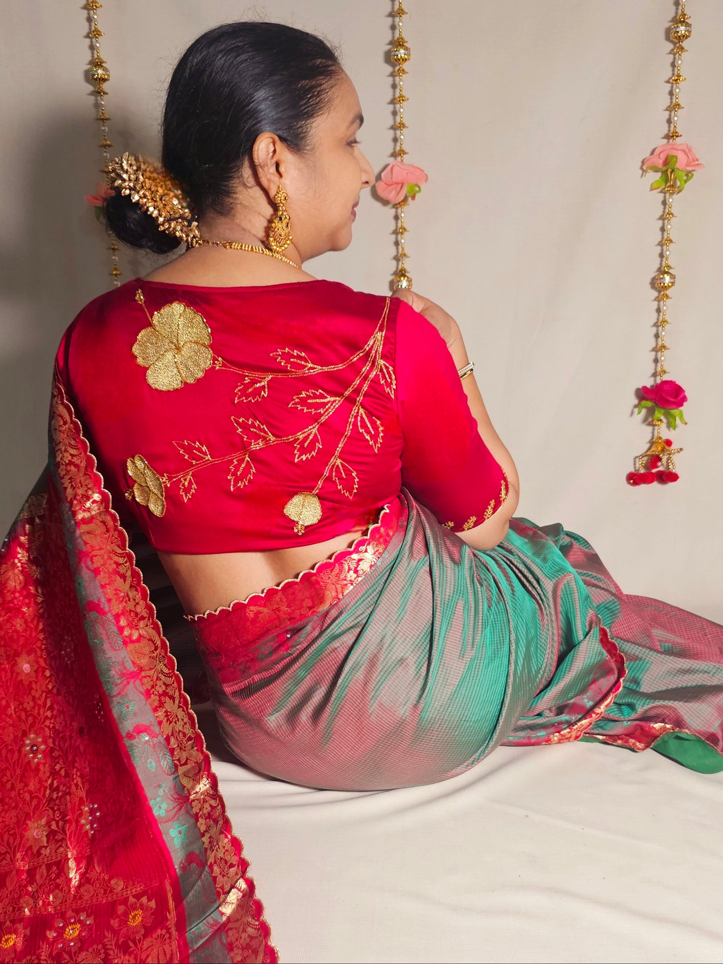 JASWAND BLOUSE - Red