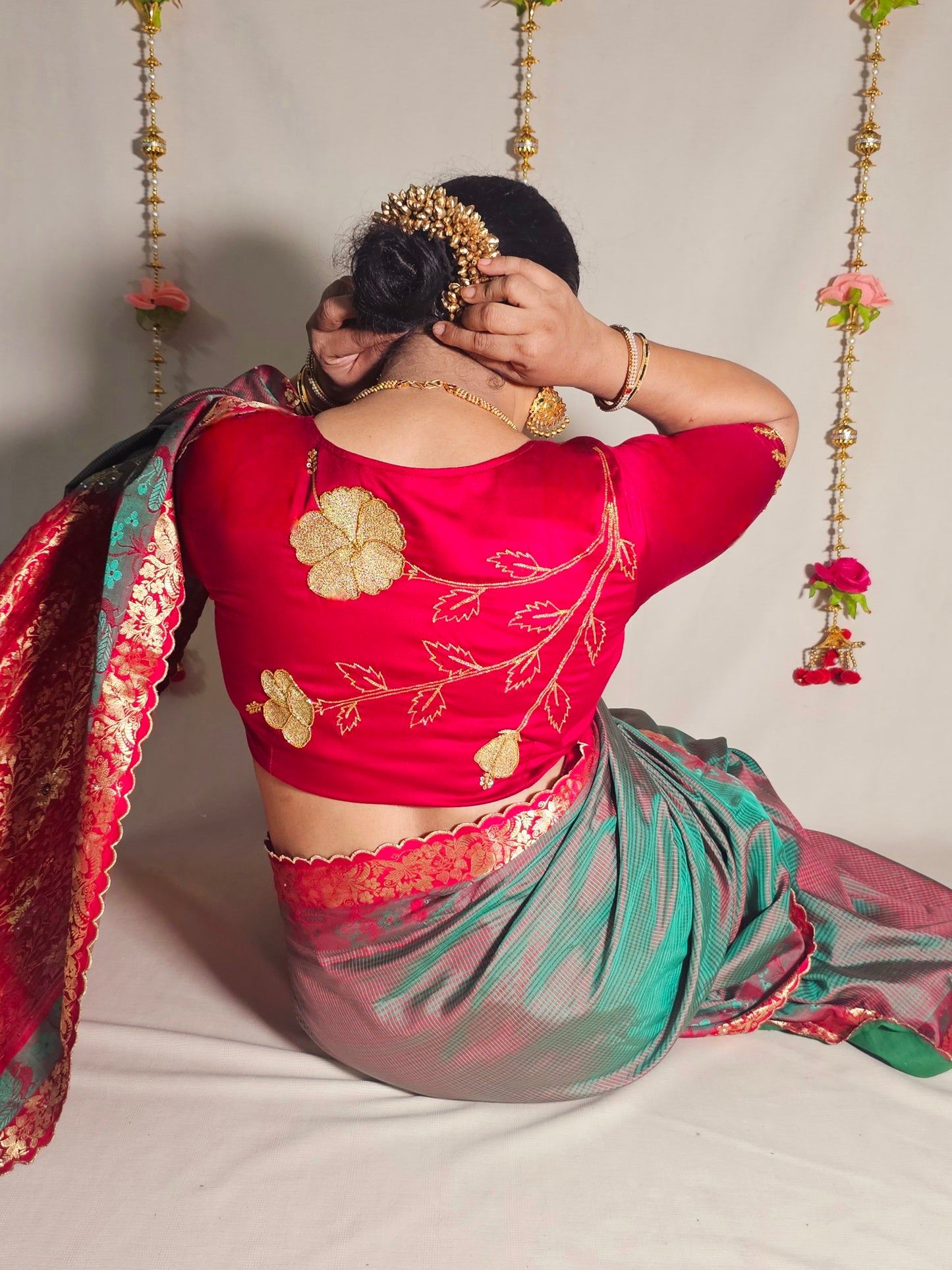 JASWAND BLOUSE - Red