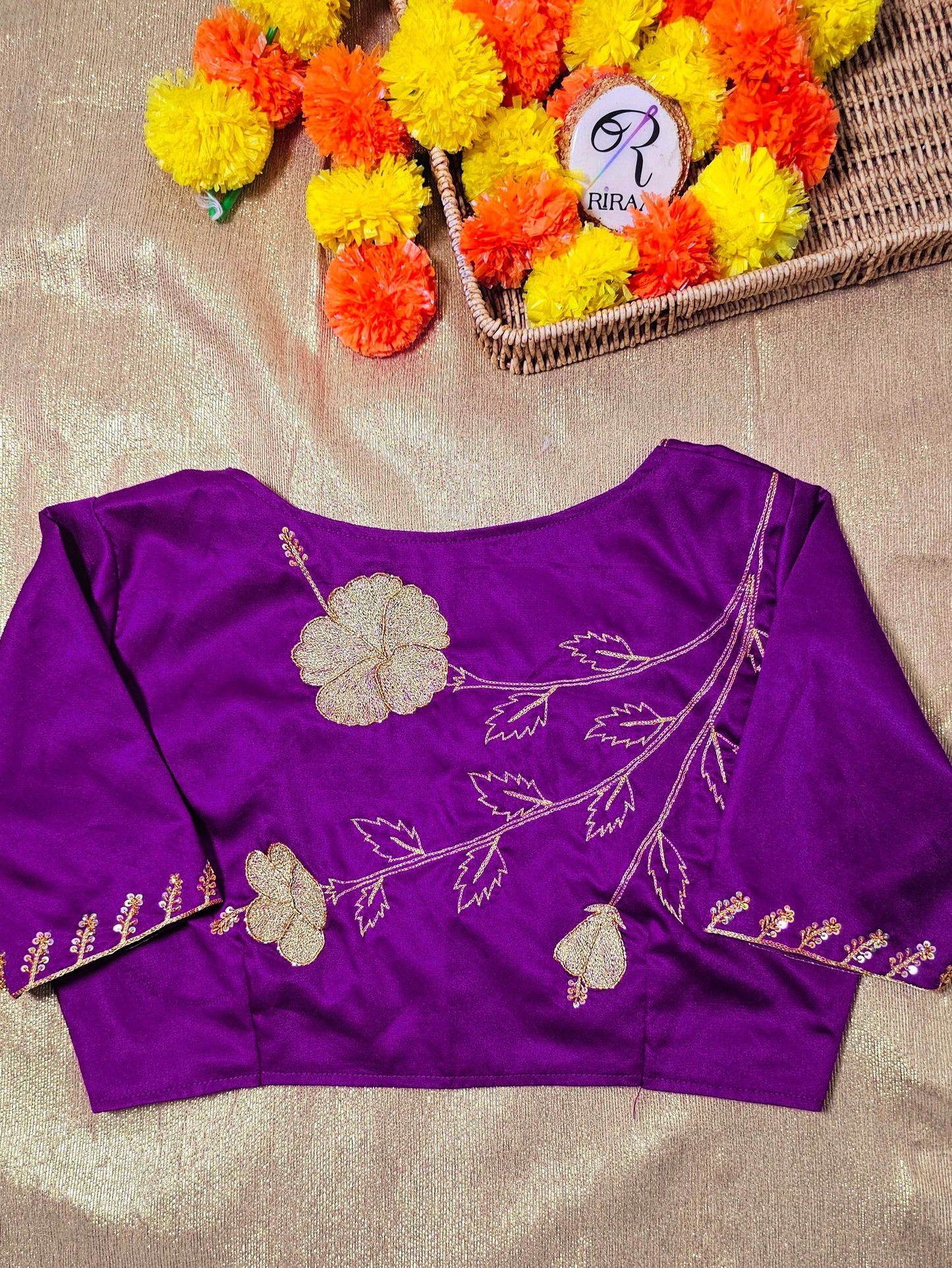 JASWAND BLOUSE - Purple