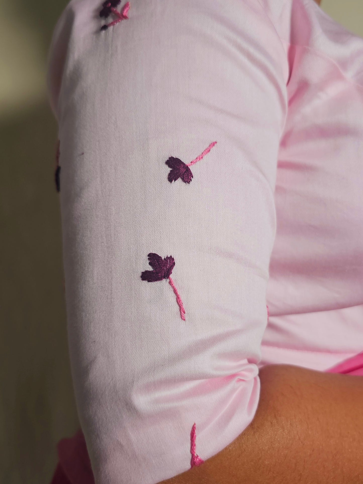 SUGAM BLOUSE-Baby Pink