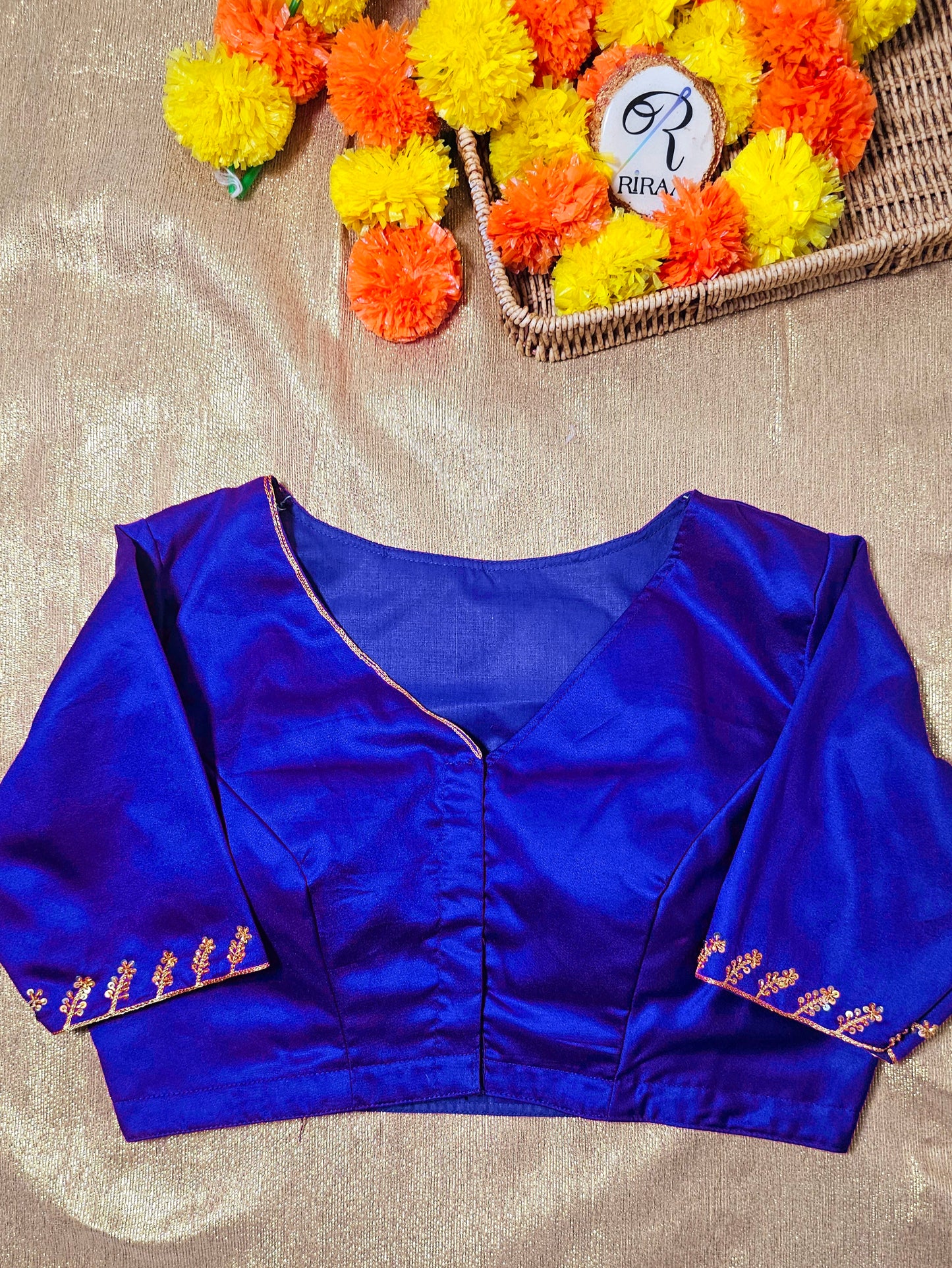 JASWAND BLOUSE - Blue