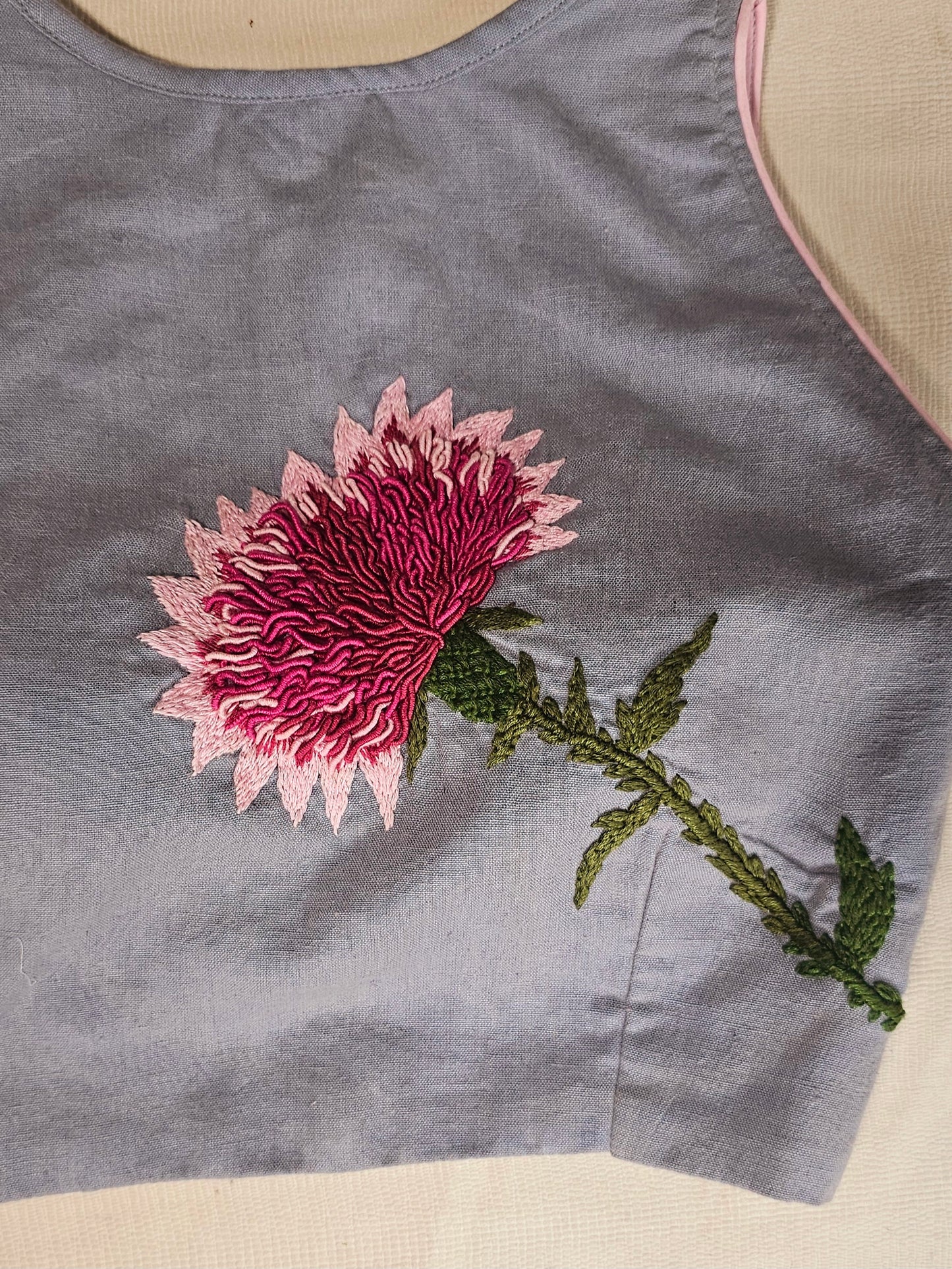 ARANYA BLOUSE - Grey