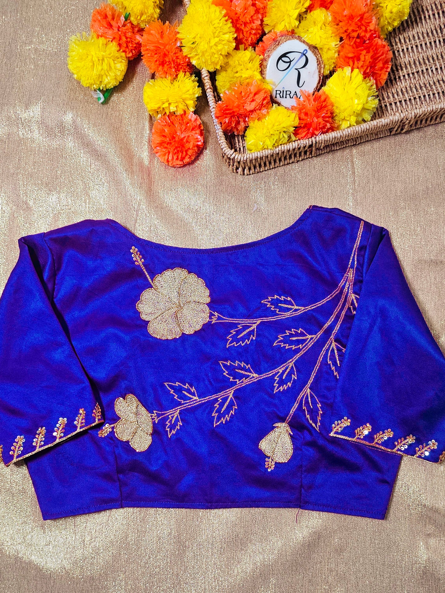 JASWAND BLOUSE - Blue