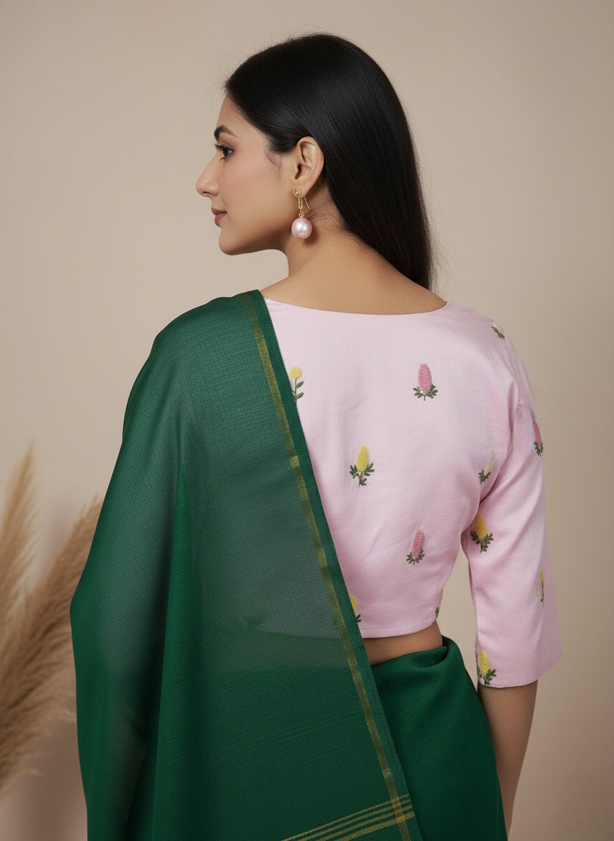 BLOSSOM BLOUSE - Pink