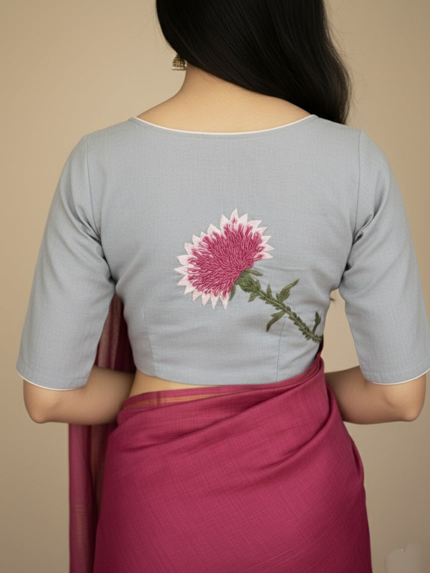 ARANYA BLOUSE - Grey