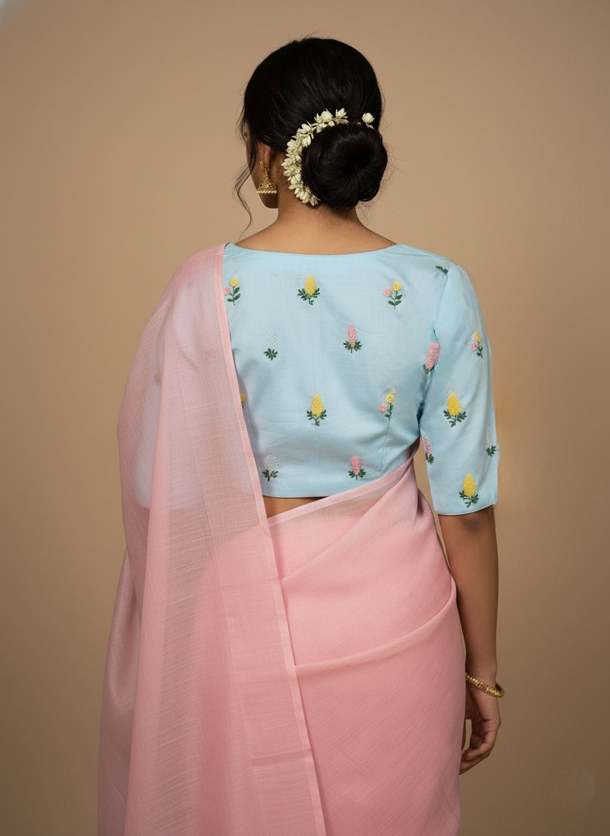 Blossom Blouse - Blue