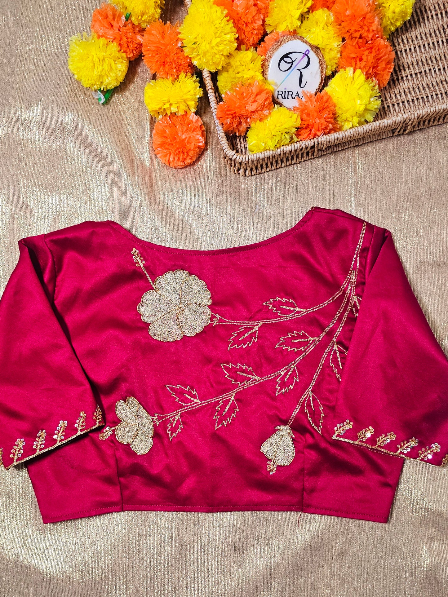 JASWAND BLOUSE - Red