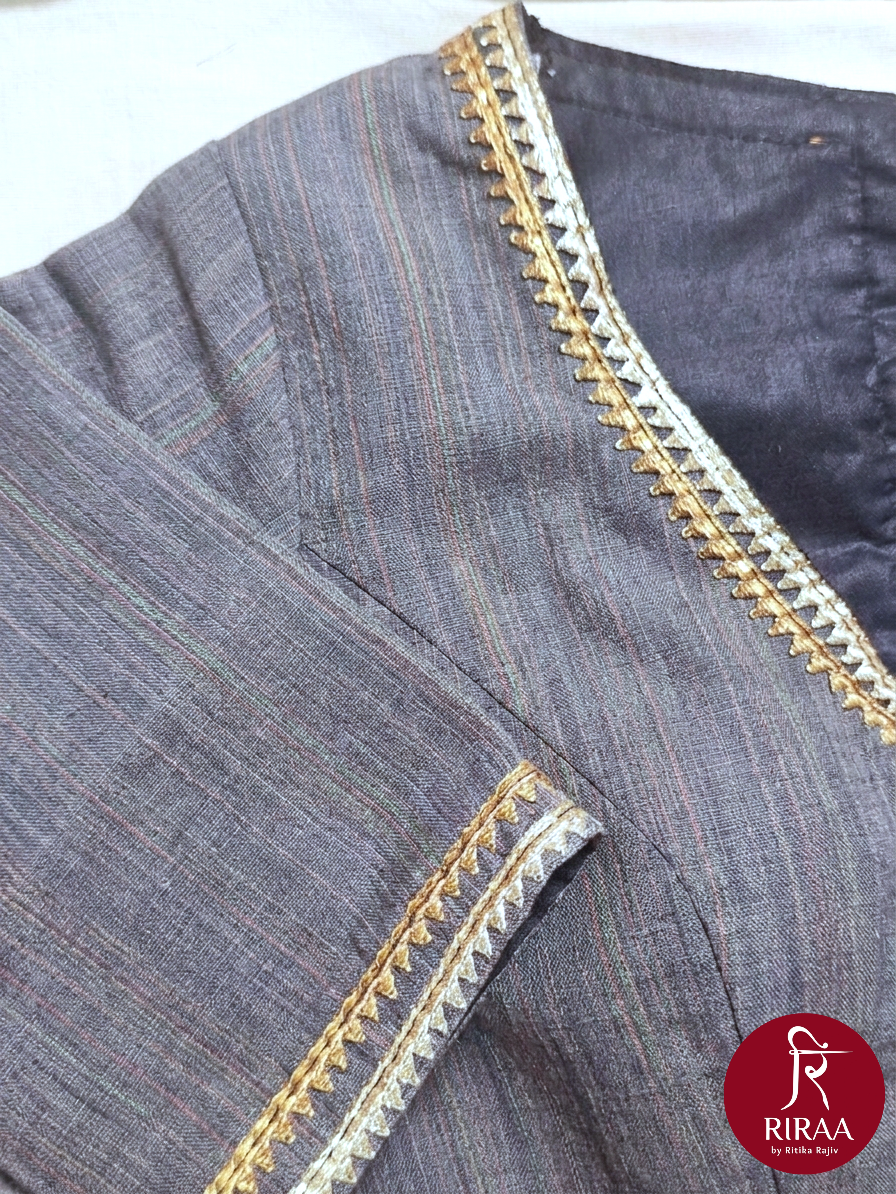 Trishna Blouse - Grey