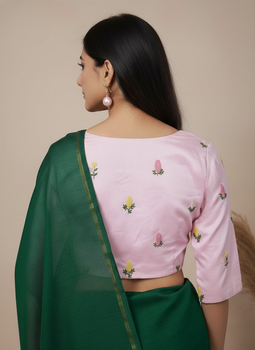 BLOSSOM BLOUSE - Pink