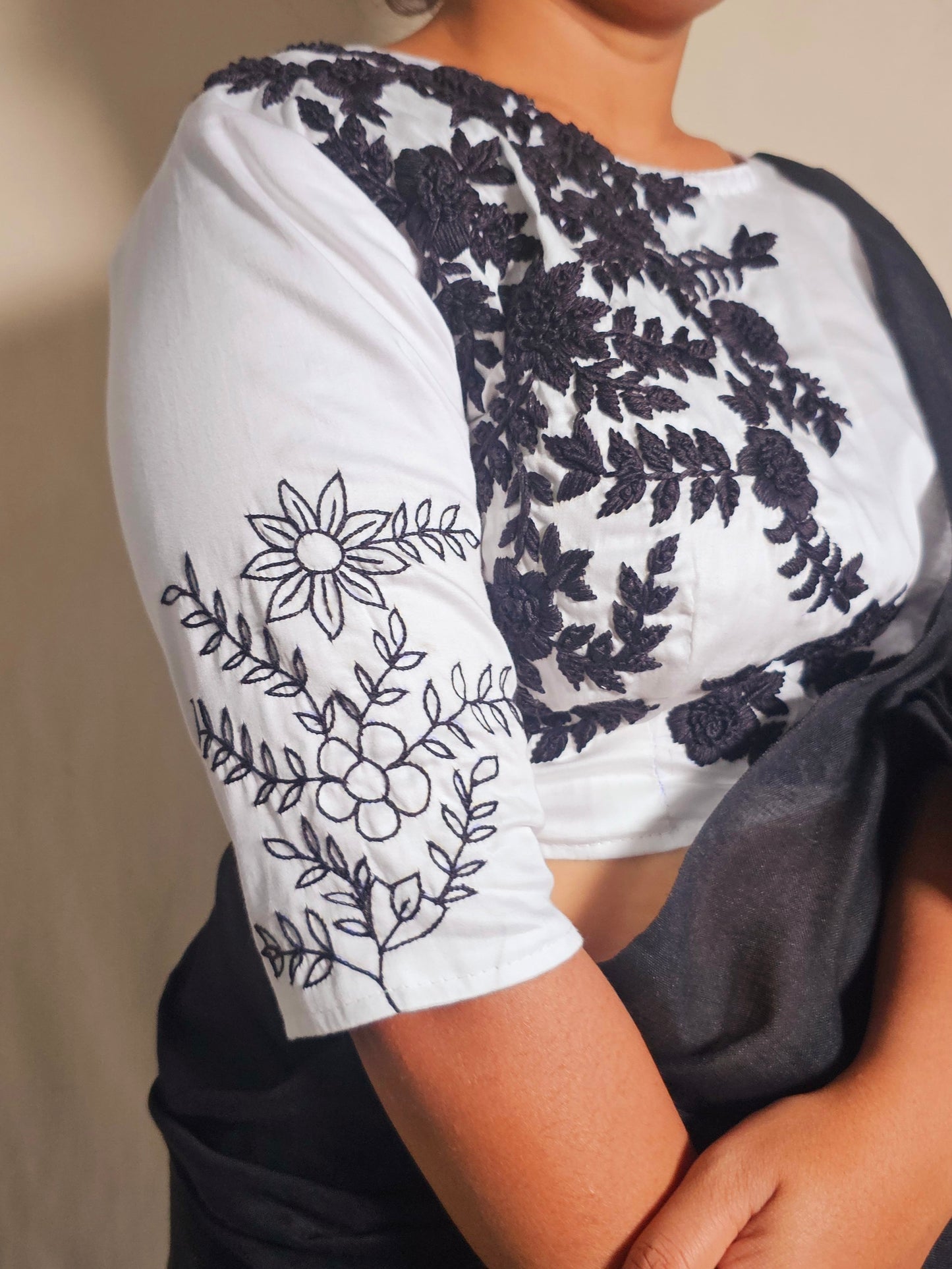SHIRISHA BLOUSE- White