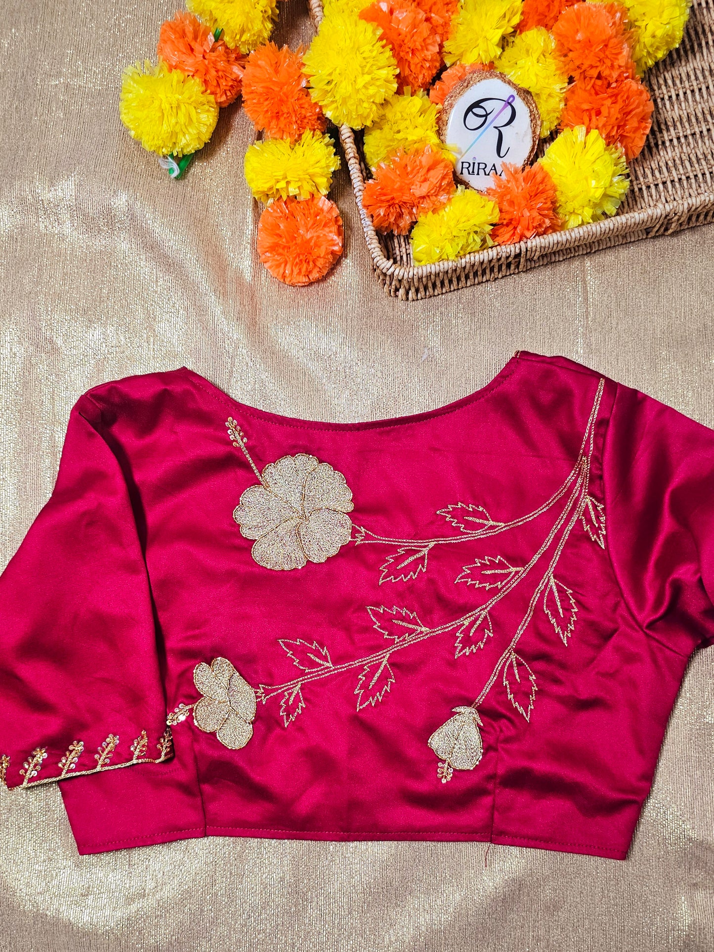 JASWAND BLOUSE - Red