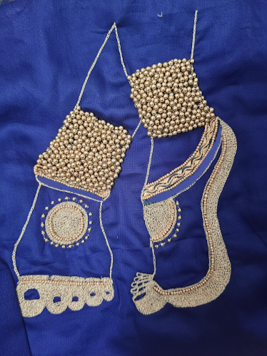 NRITYANADAM BLOUSE - Blue