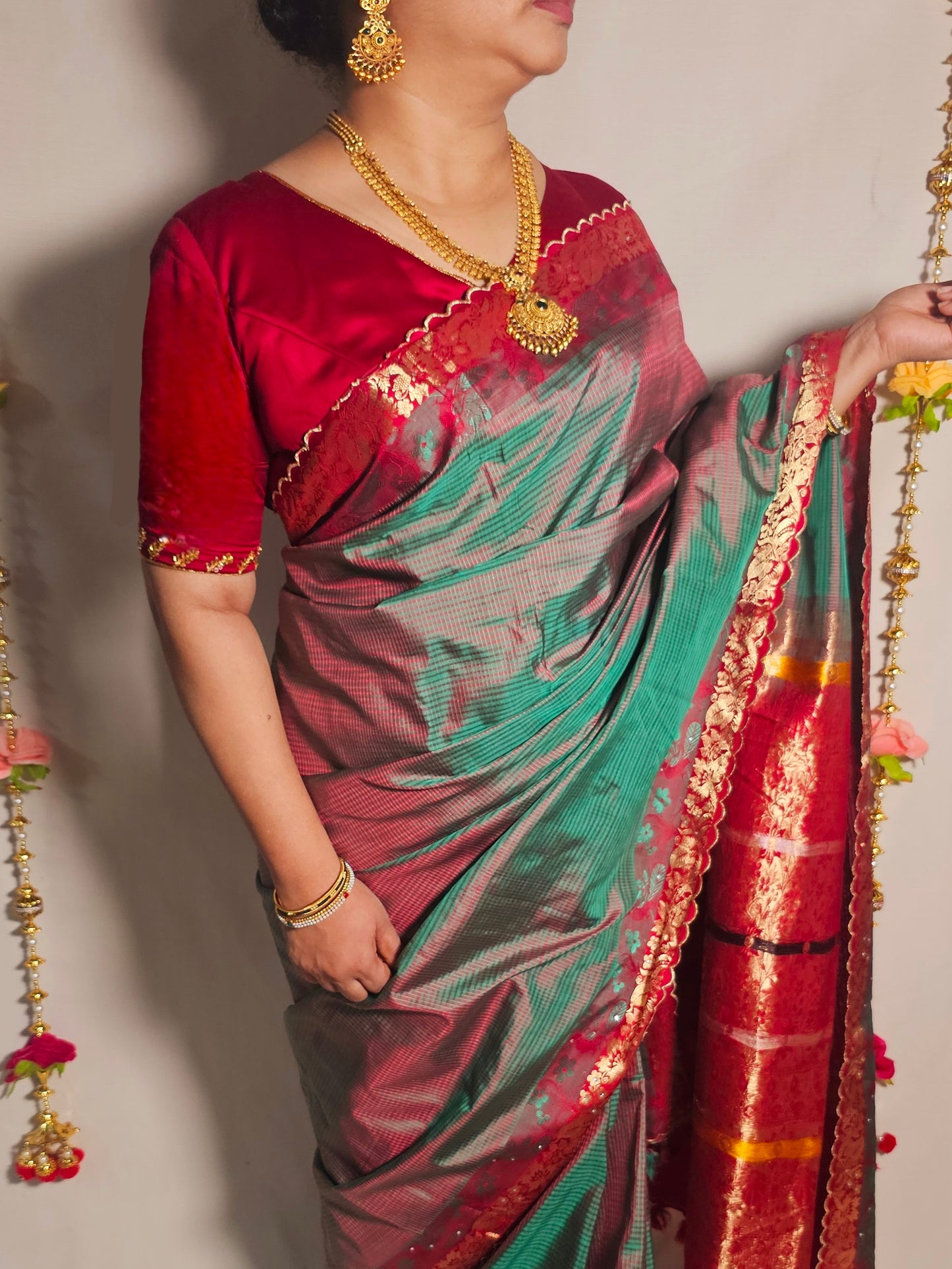 JASWAND BLOUSE - Red