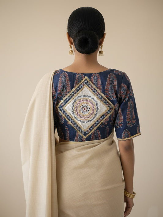 MANDARIKA BLOUSE - Blue