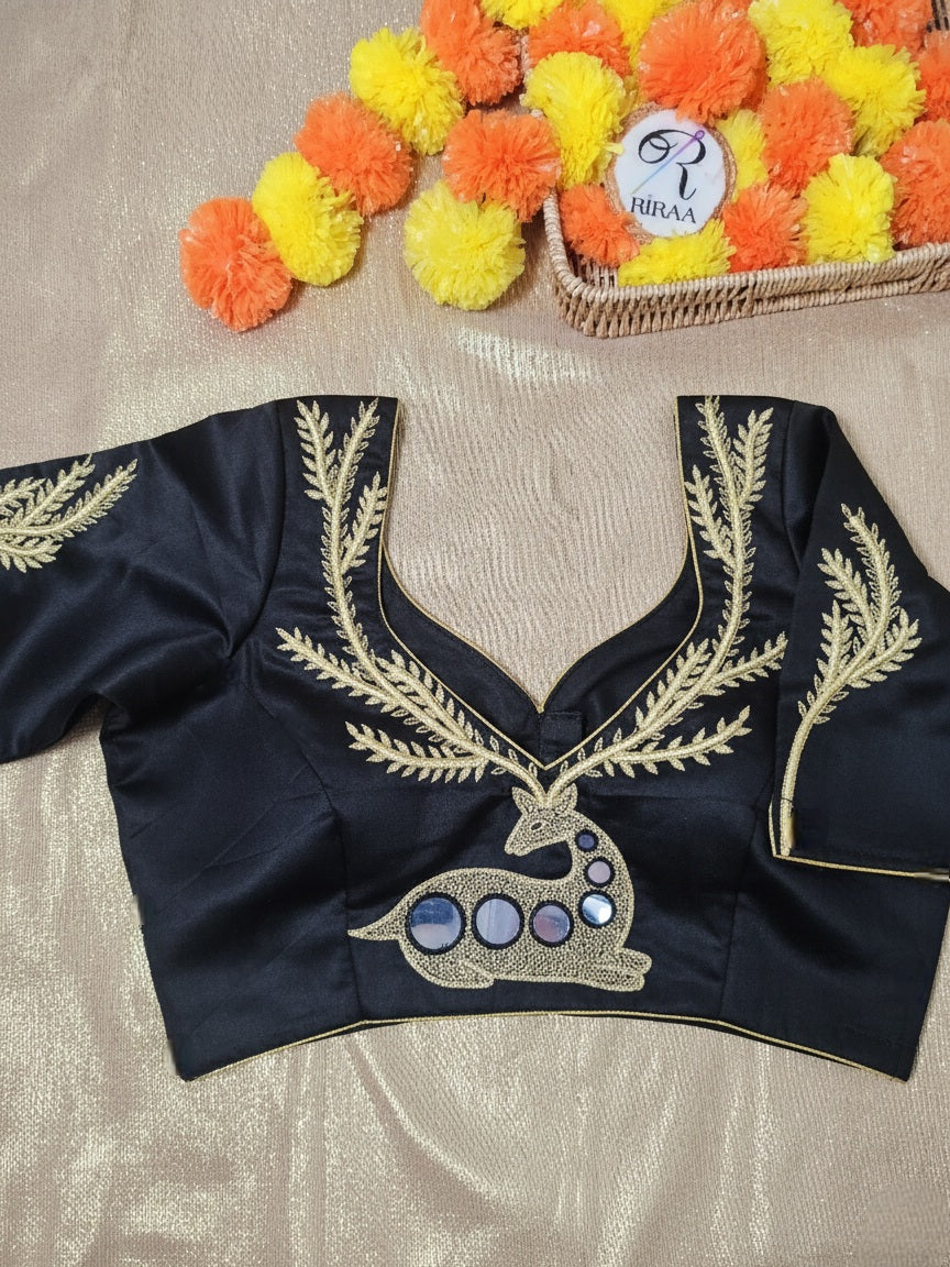 HARINI BLOUSE - Black