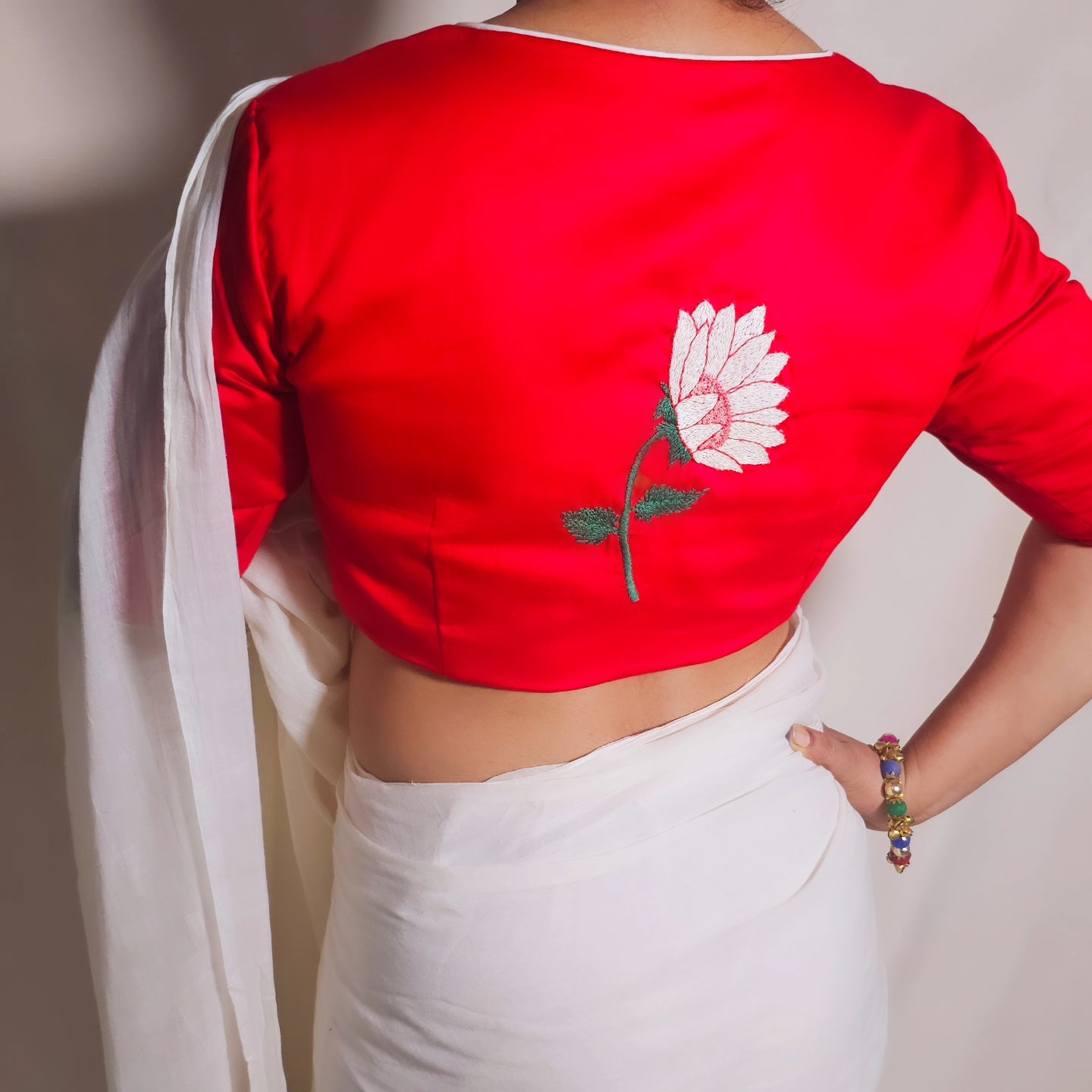 DAISY DREAM BLOUSE - Red