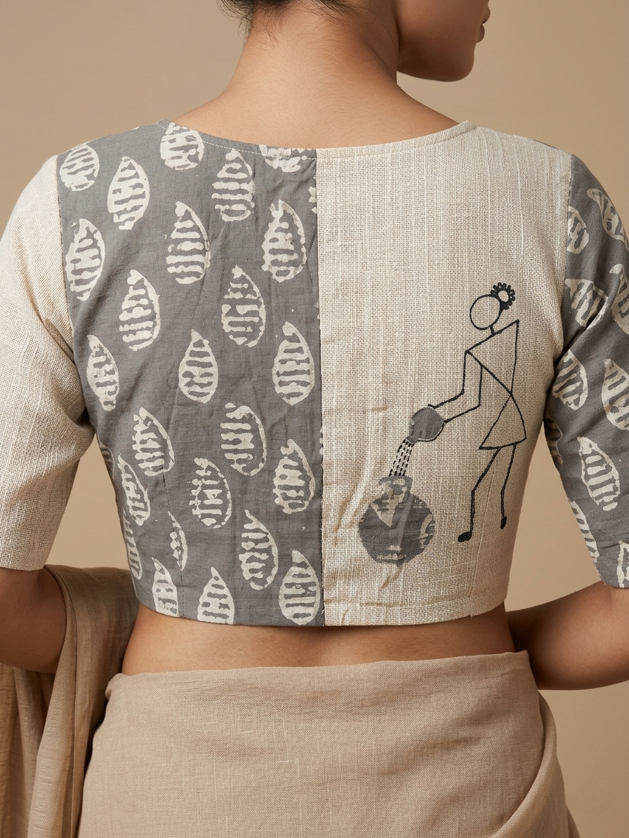 WARLI AKRITI BLOUSE