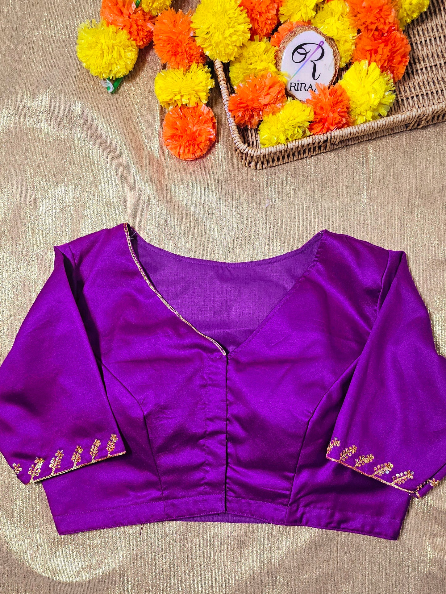 JASWAND BLOUSE - Purple