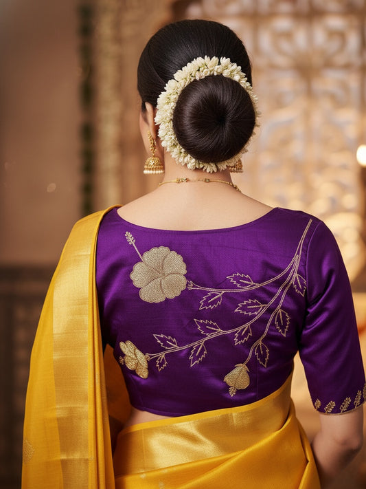 JASWAND BLOUSE - Purple